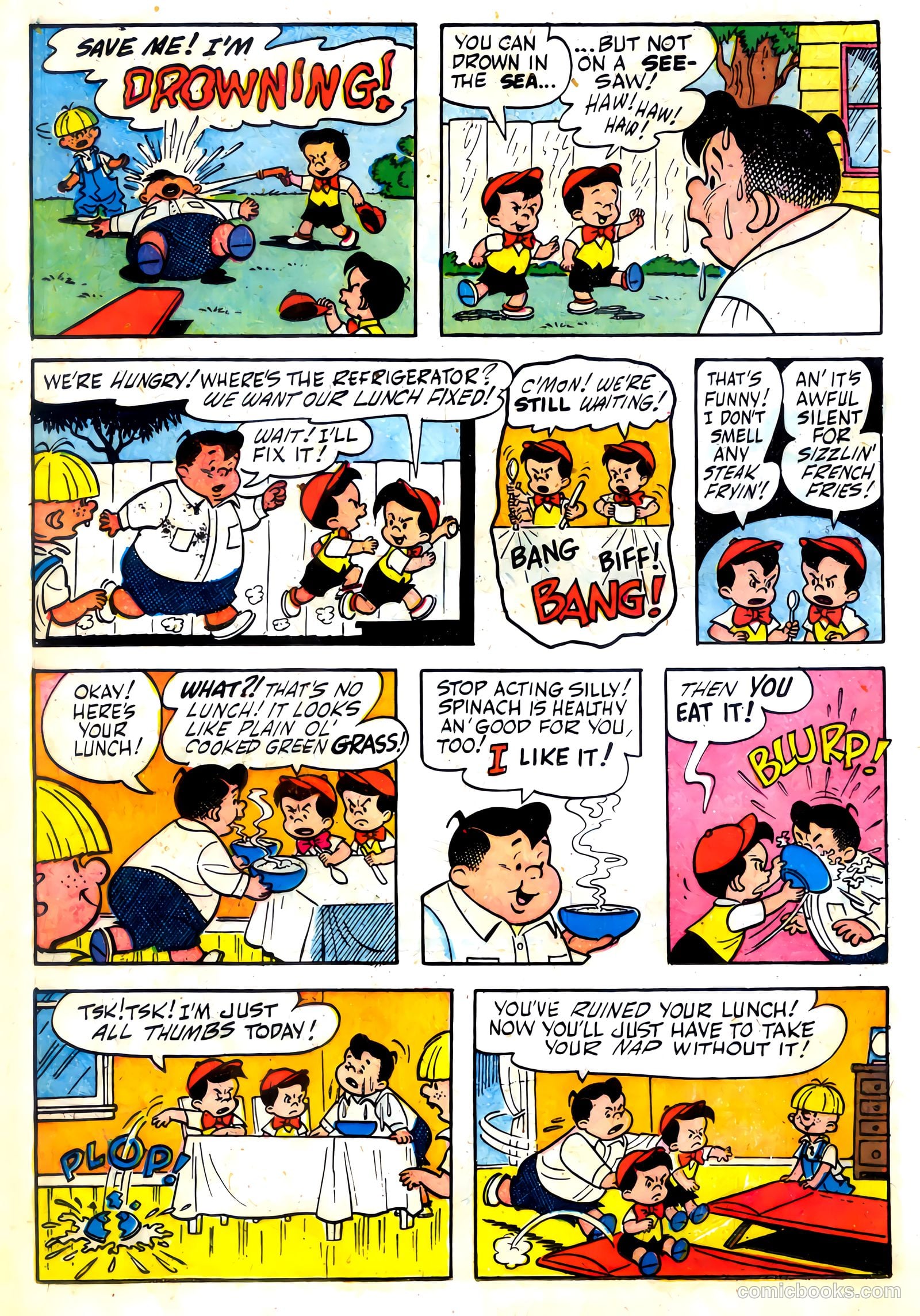 Clubhouse Rascals #2 (1956) — page 12 of 36