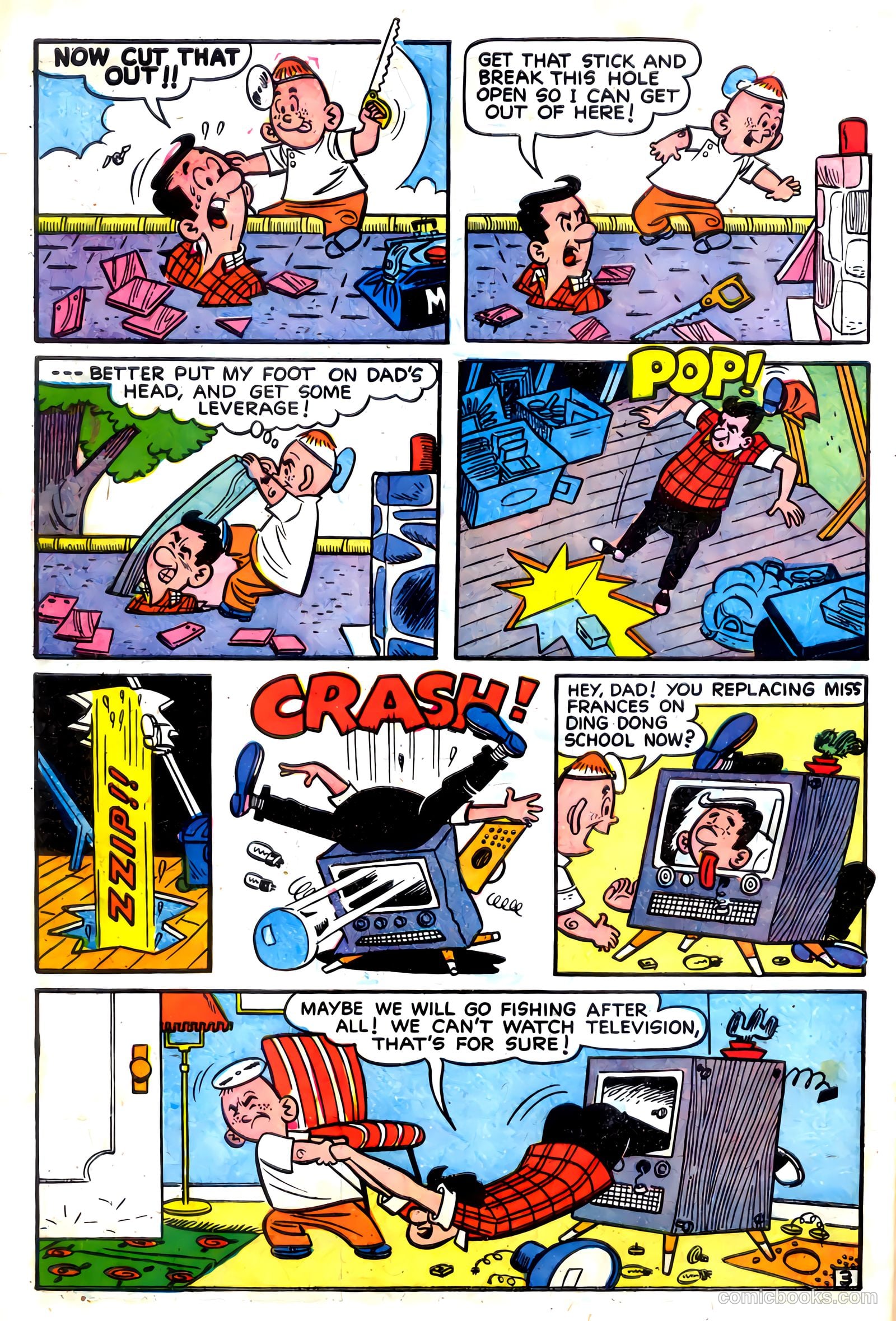 Clubhouse Rascals #2 (1956) — page 30 of 36