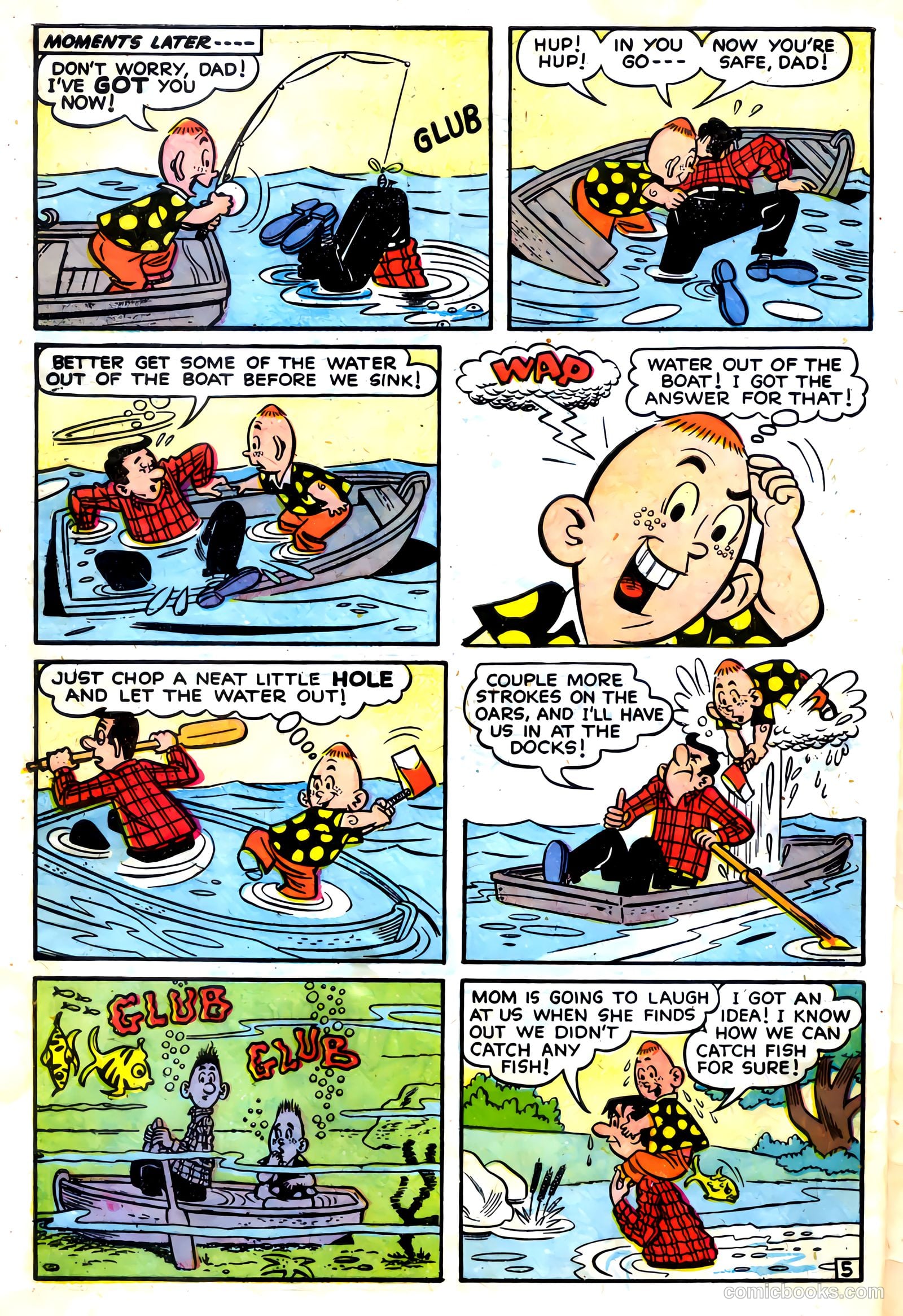 Clubhouse Rascals #2 (1956) — page 32 of 36
