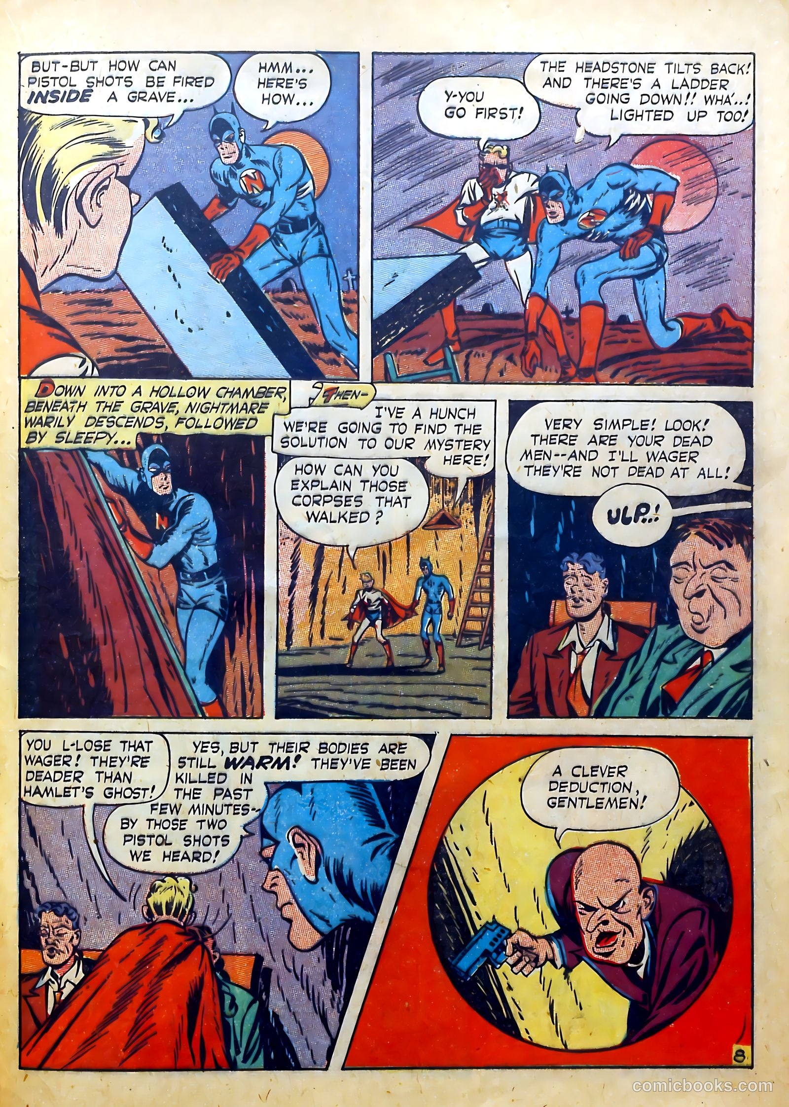 Clue Comics #8 [8] (1944) — page 25 of 52