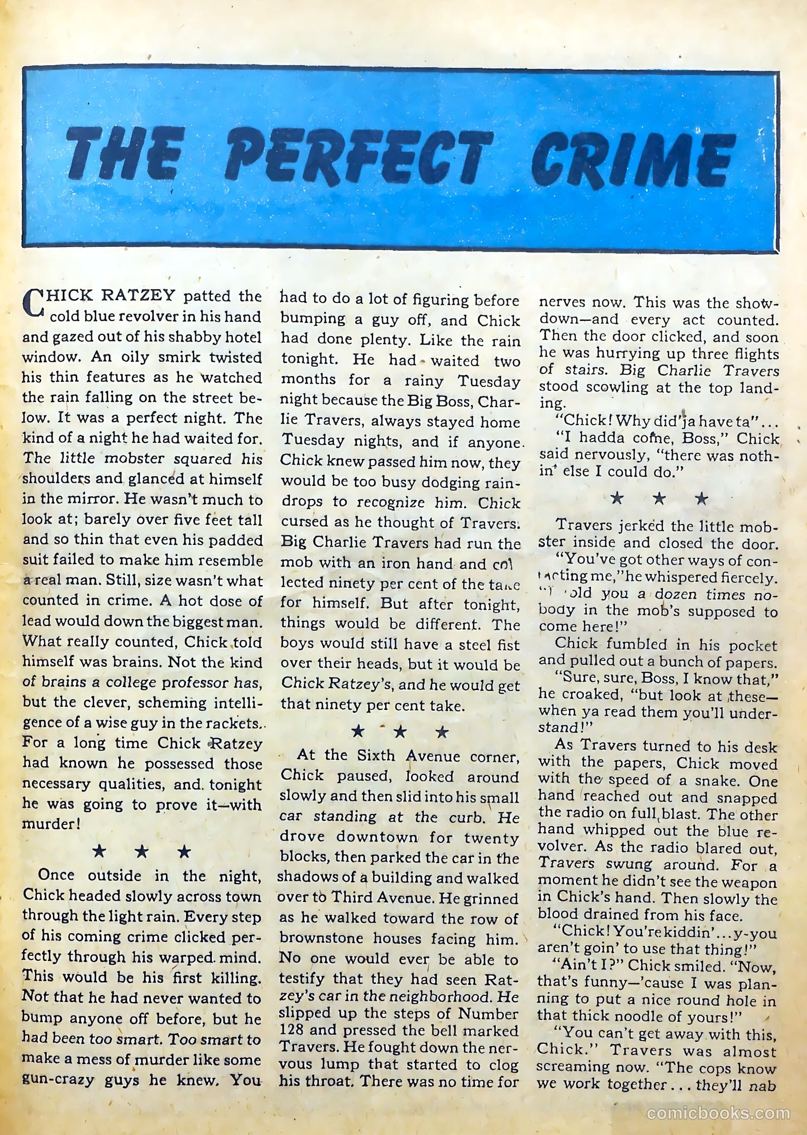 Clue Comics #8 [8] (1944) — page 33 of 52
