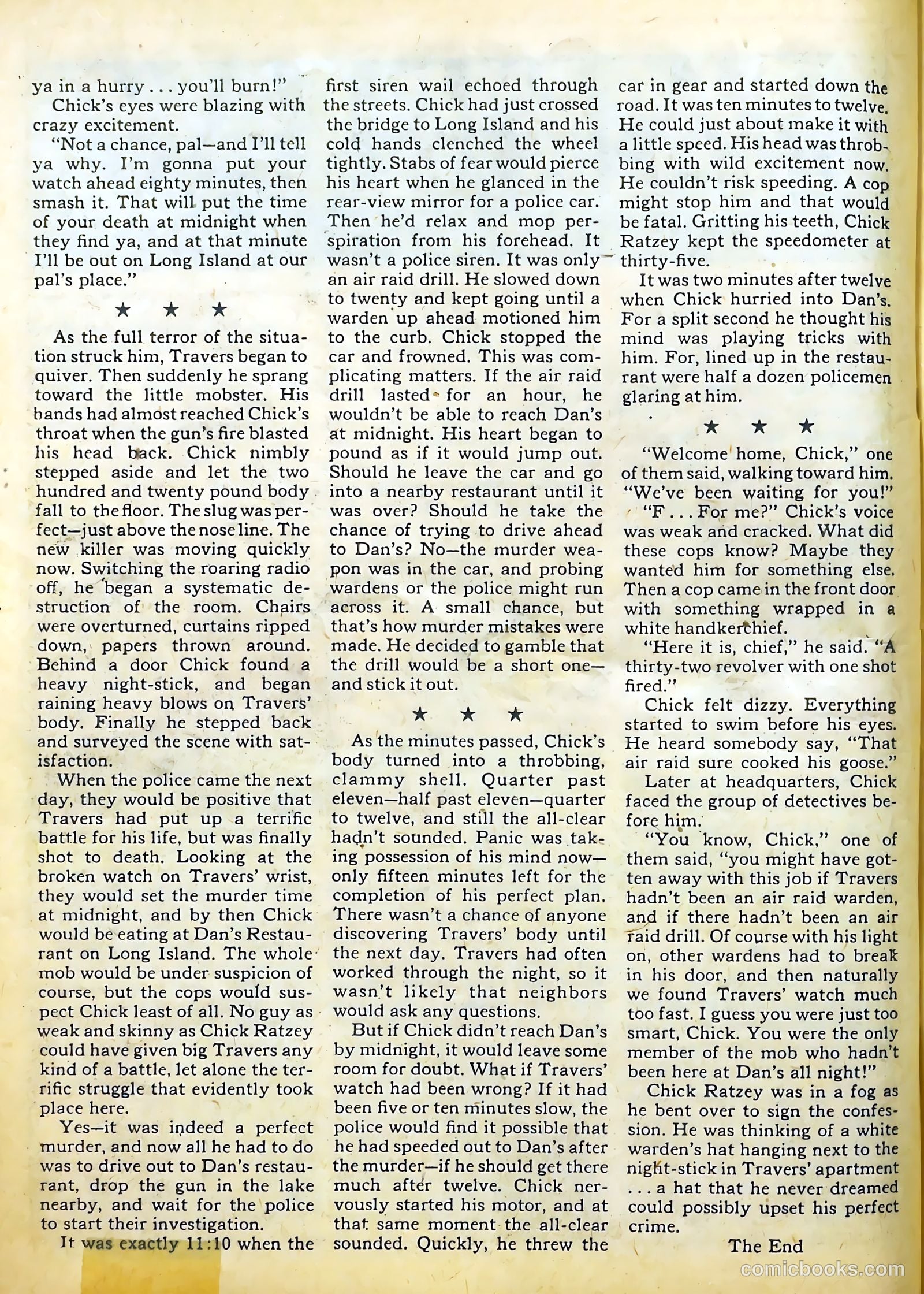 Clue Comics #8 [8] (1944) — page 34 of 52