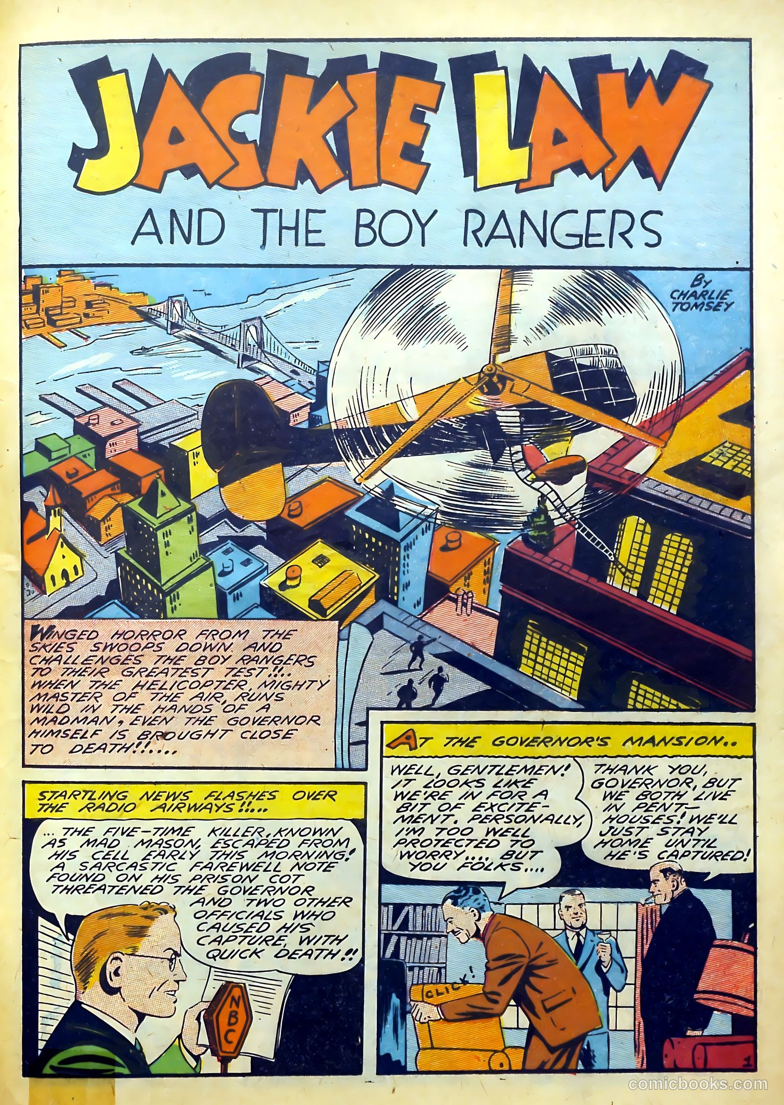 Clue Comics #8 [8] (1944) — page 35 of 52