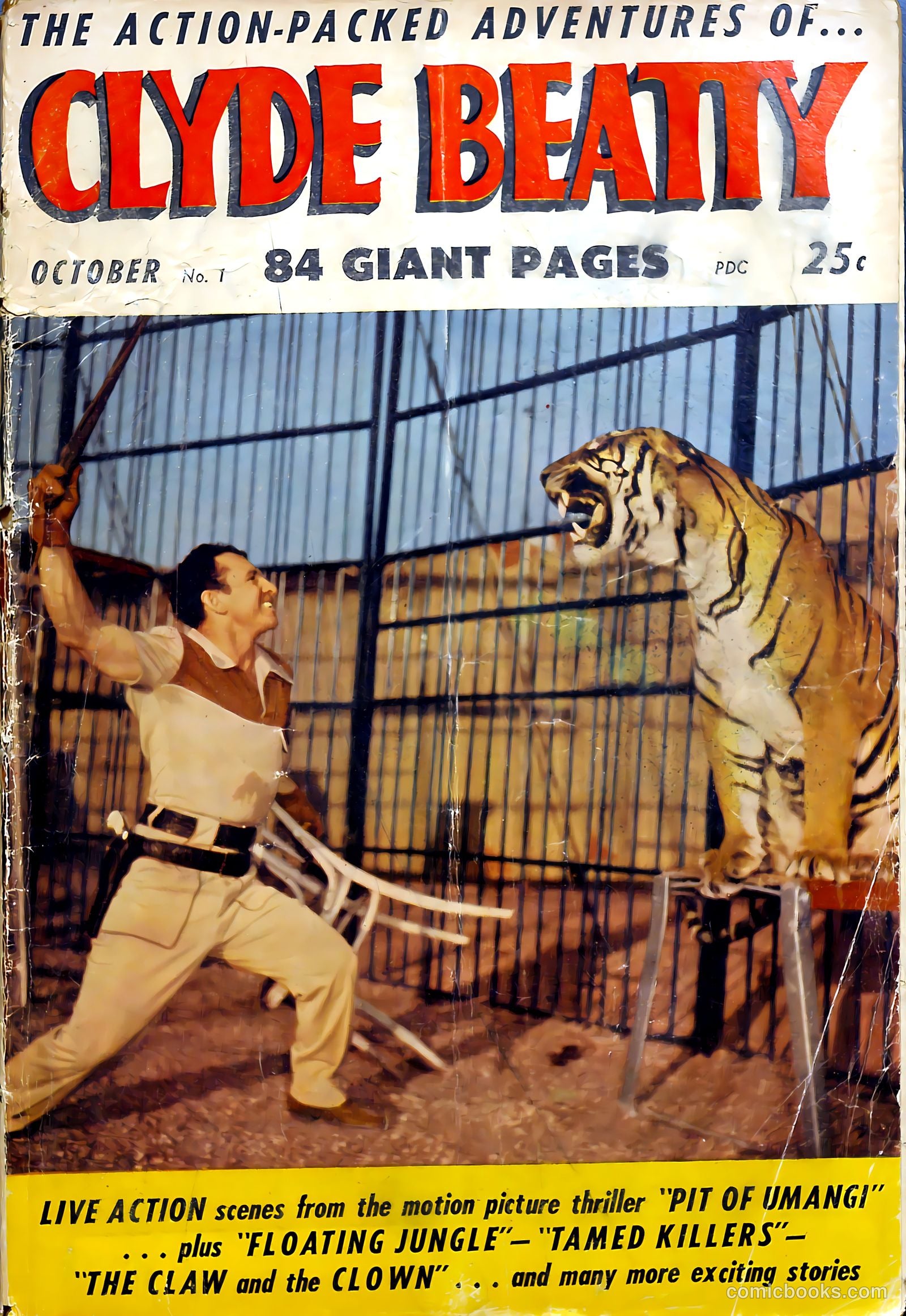 Clyde Beatty Comics #1