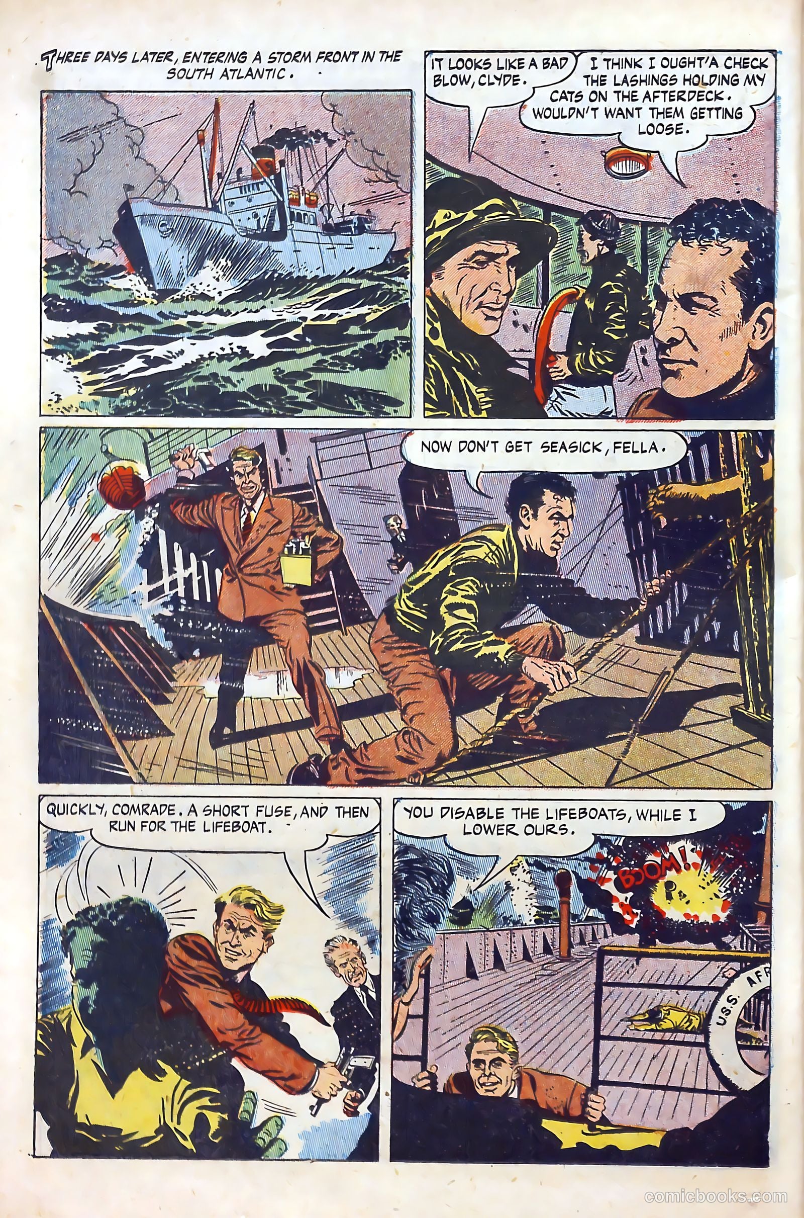 Clyde Beatty Comics #1 (1953) — page 8 of 84