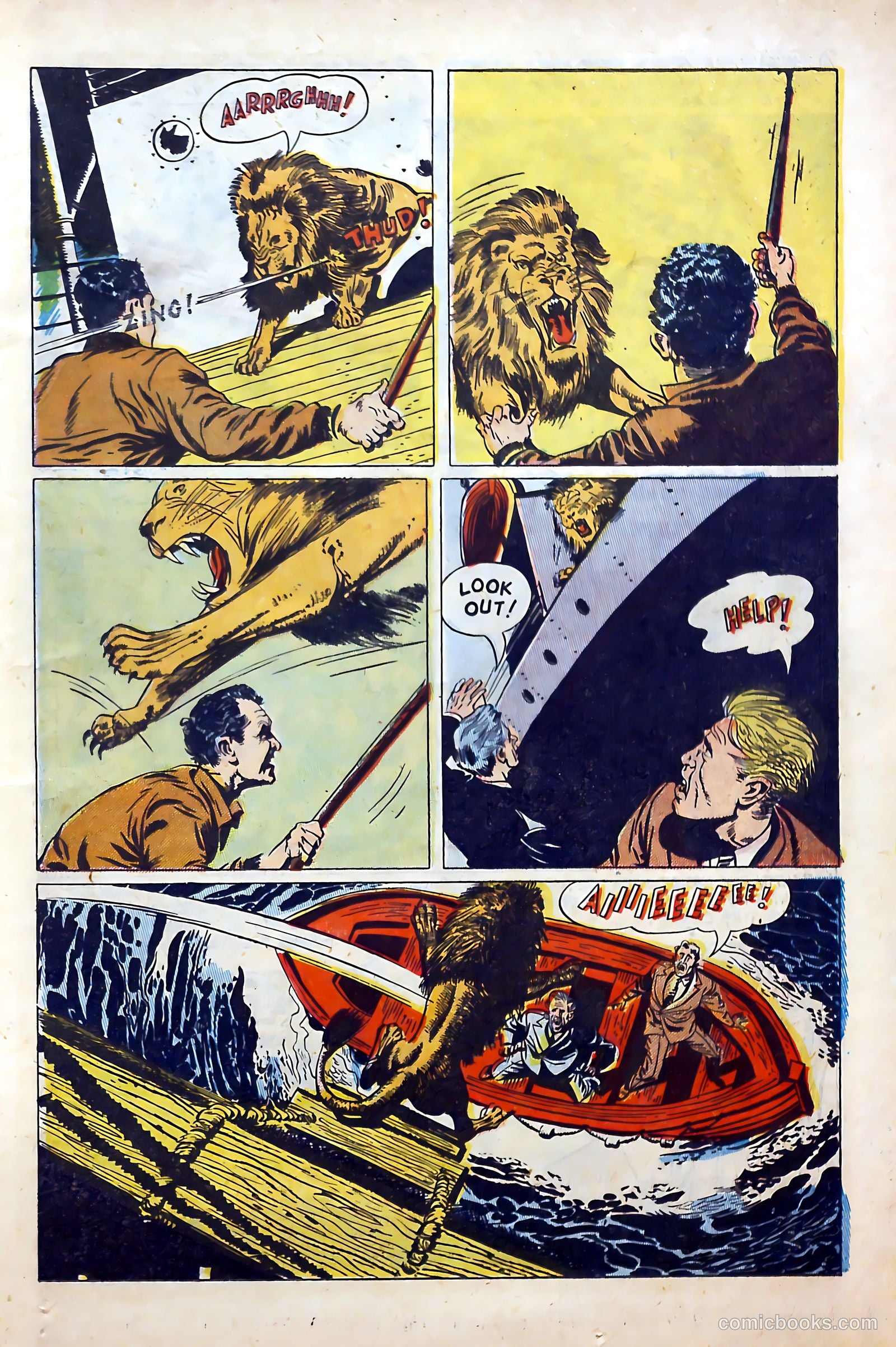 Clyde Beatty Comics #1 (1953) — page 11 of 84