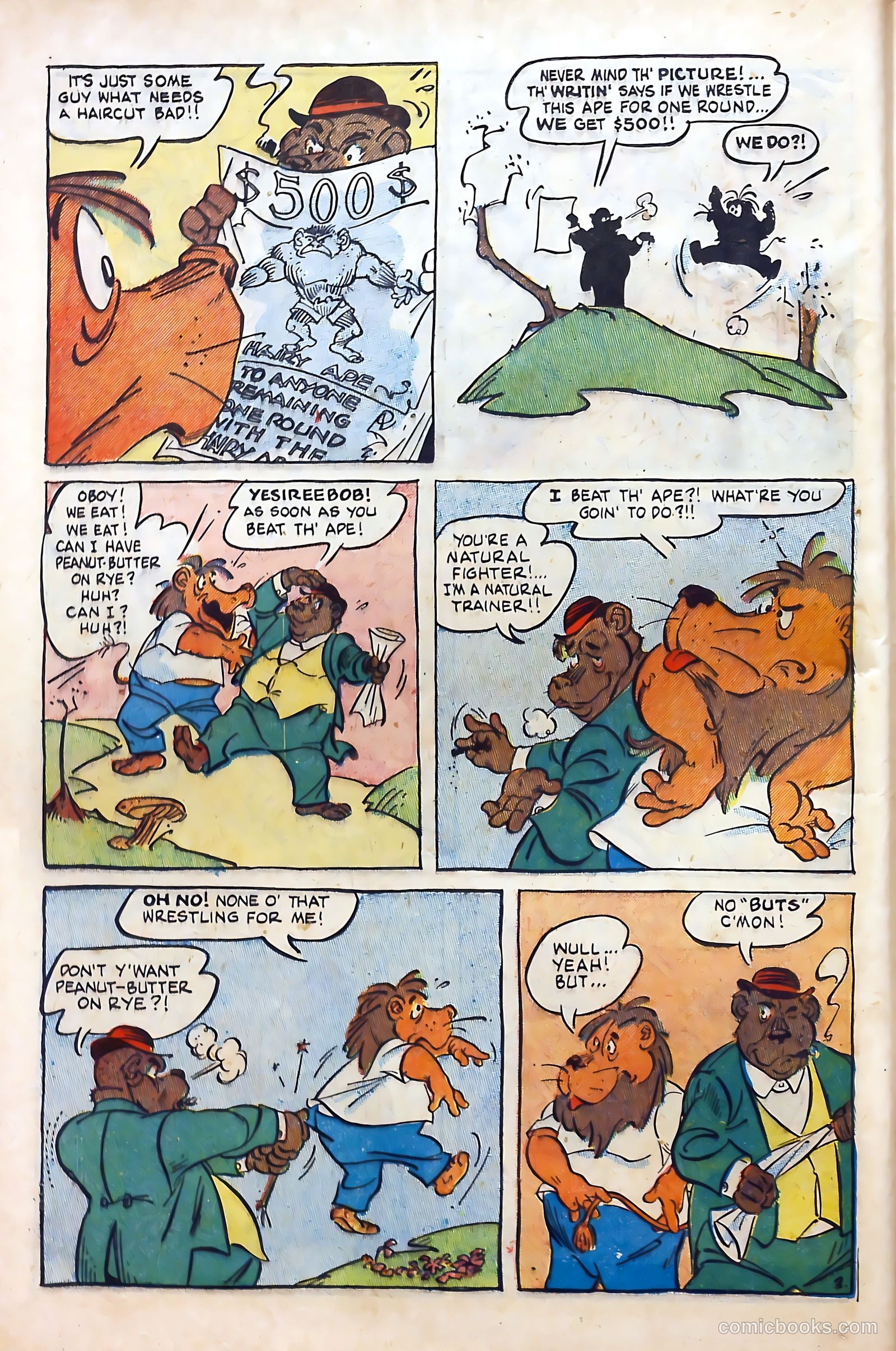 Clyde Beatty Comics #1 (1953) — page 14 of 84