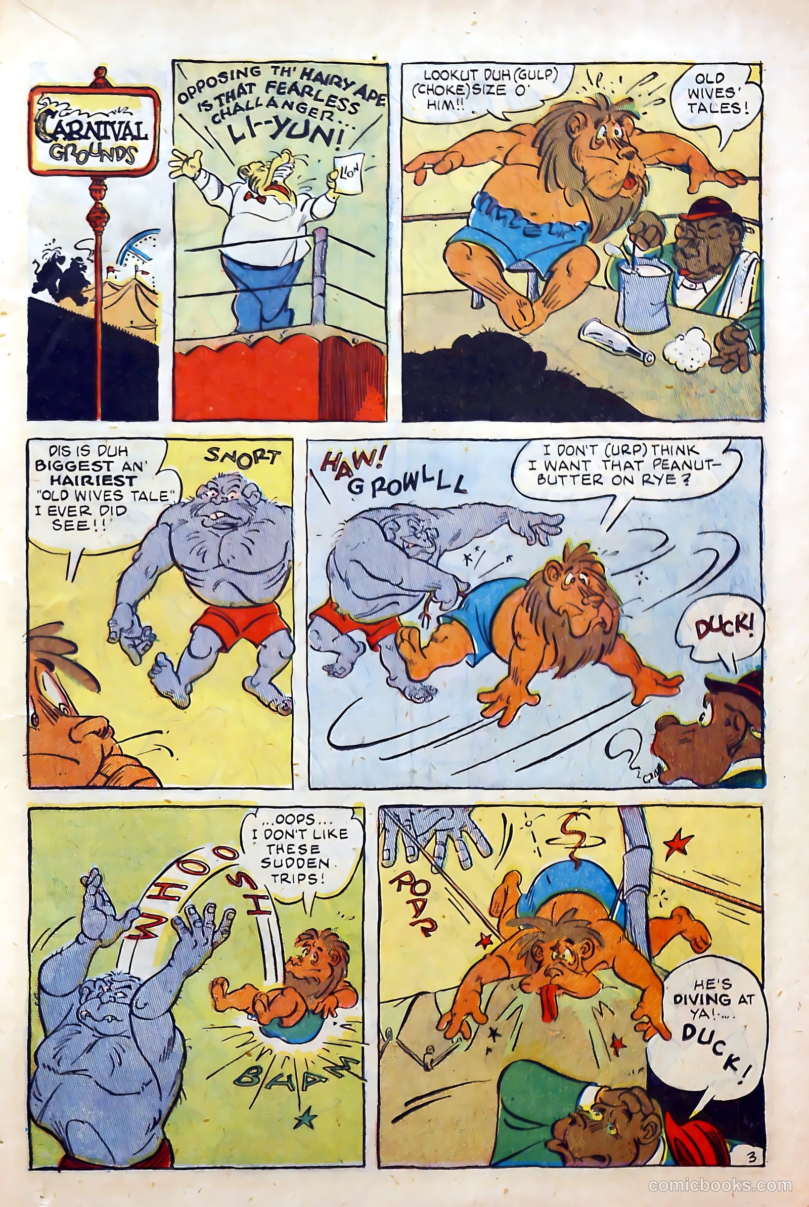 Clyde Beatty Comics #1 (1953) — page 15 of 84
