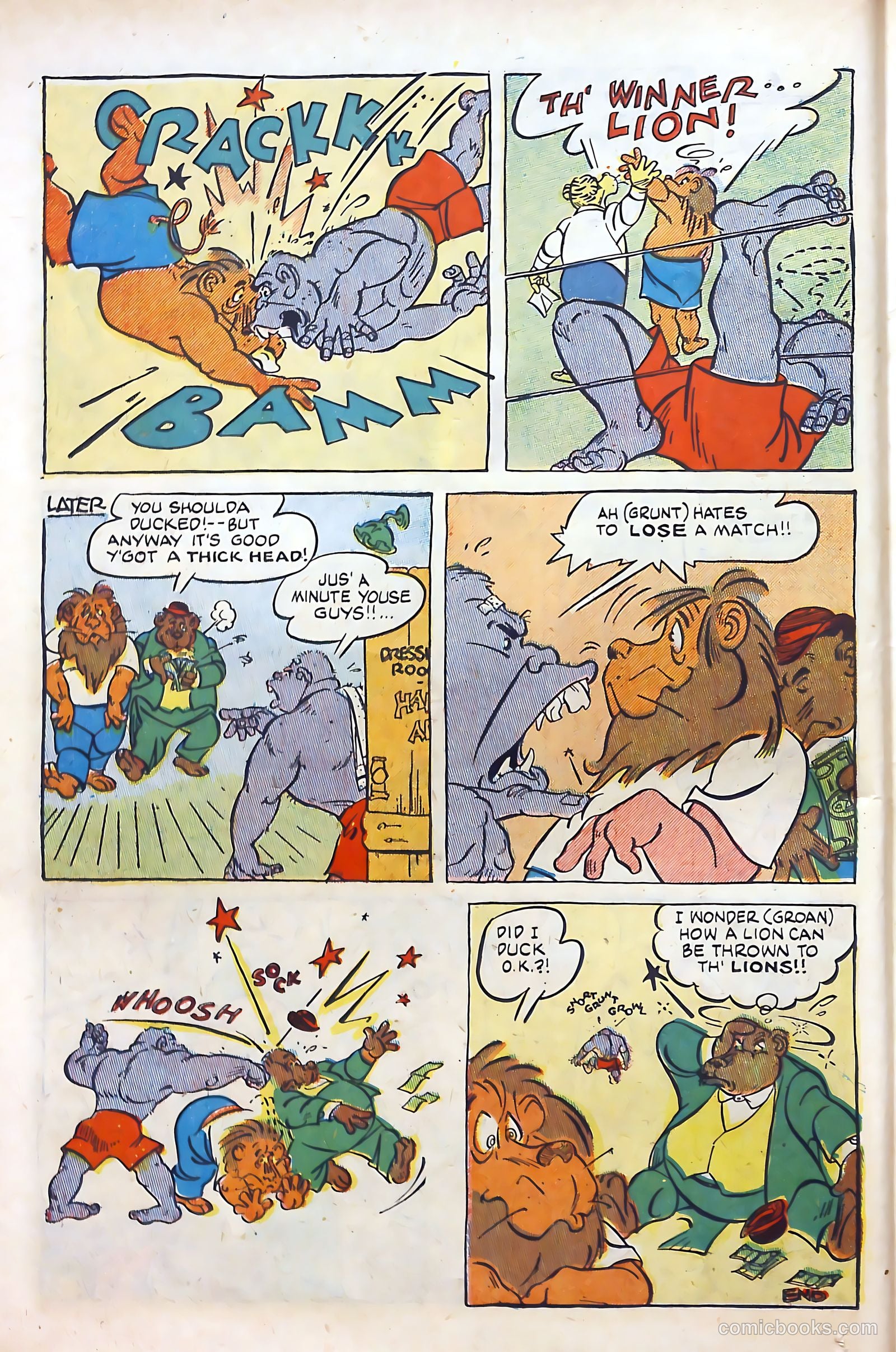 Clyde Beatty Comics #1 (1953) — page 16 of 84