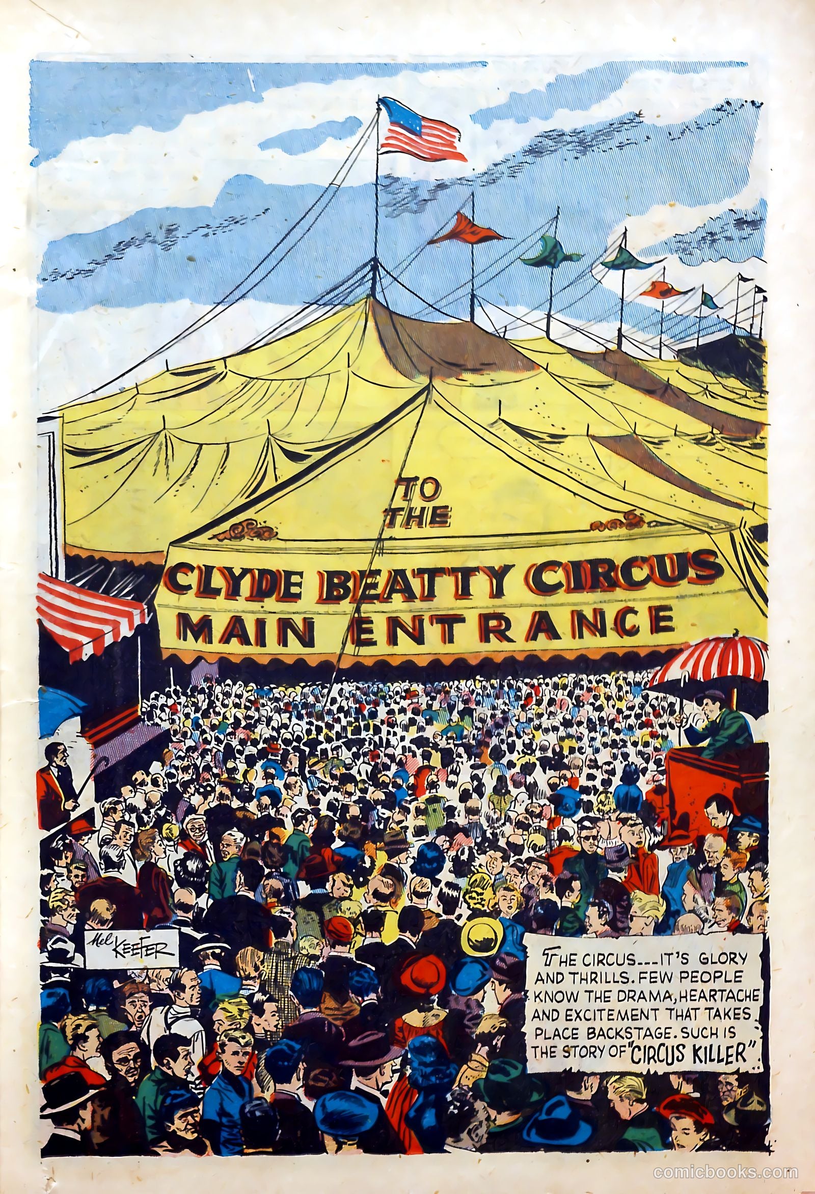Clyde Beatty Comics #1 (1953) — page 17 of 84