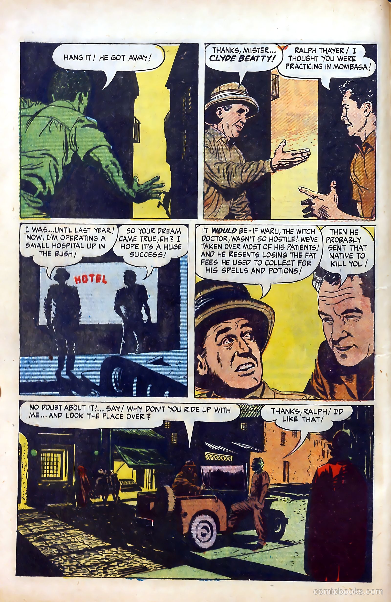 Clyde Beatty Comics #1 (1953) — page 30 of 84