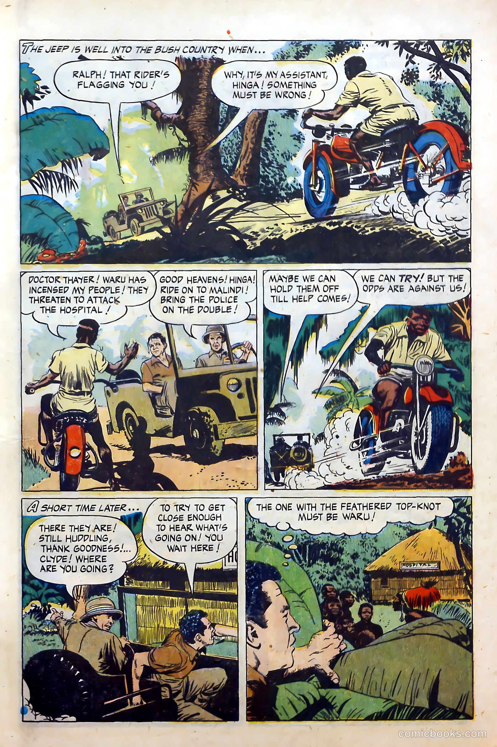 Clyde Beatty Comics #1 (1953) — page 31 of 84