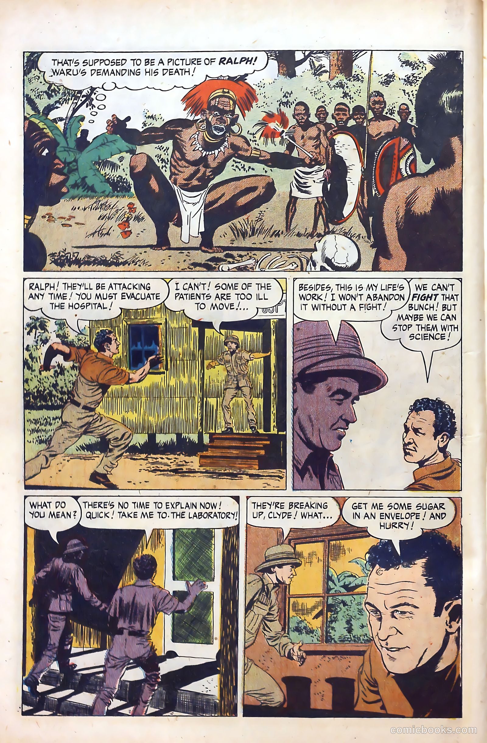 Clyde Beatty Comics #1 (1953) — page 32 of 84