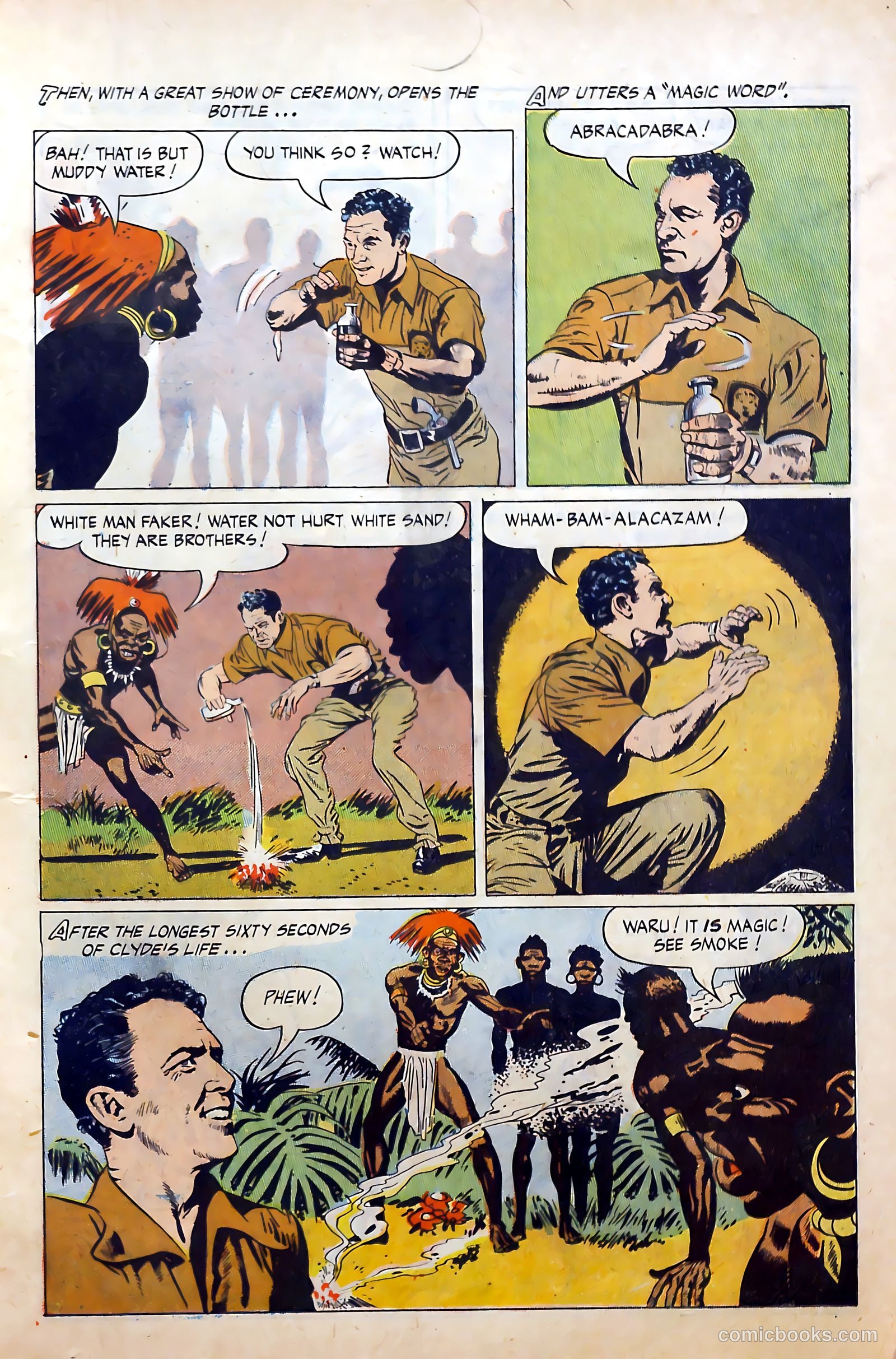 Clyde Beatty Comics #1 (1953) — page 35 of 84
