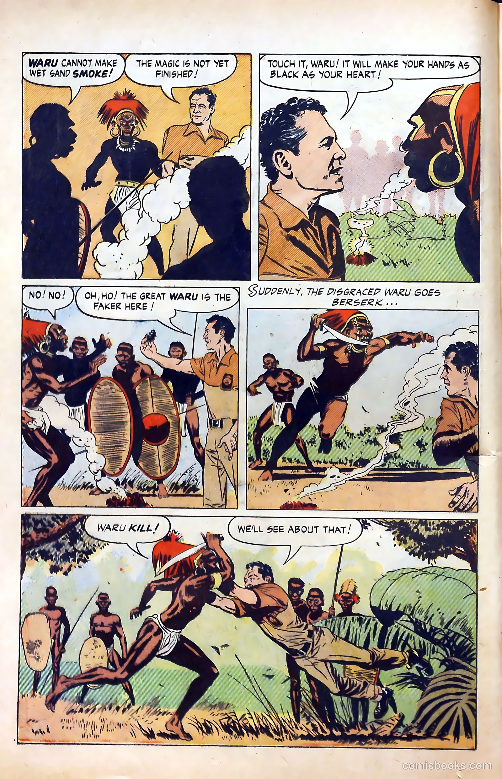 Clyde Beatty Comics #1 (1953) — page 36 of 84