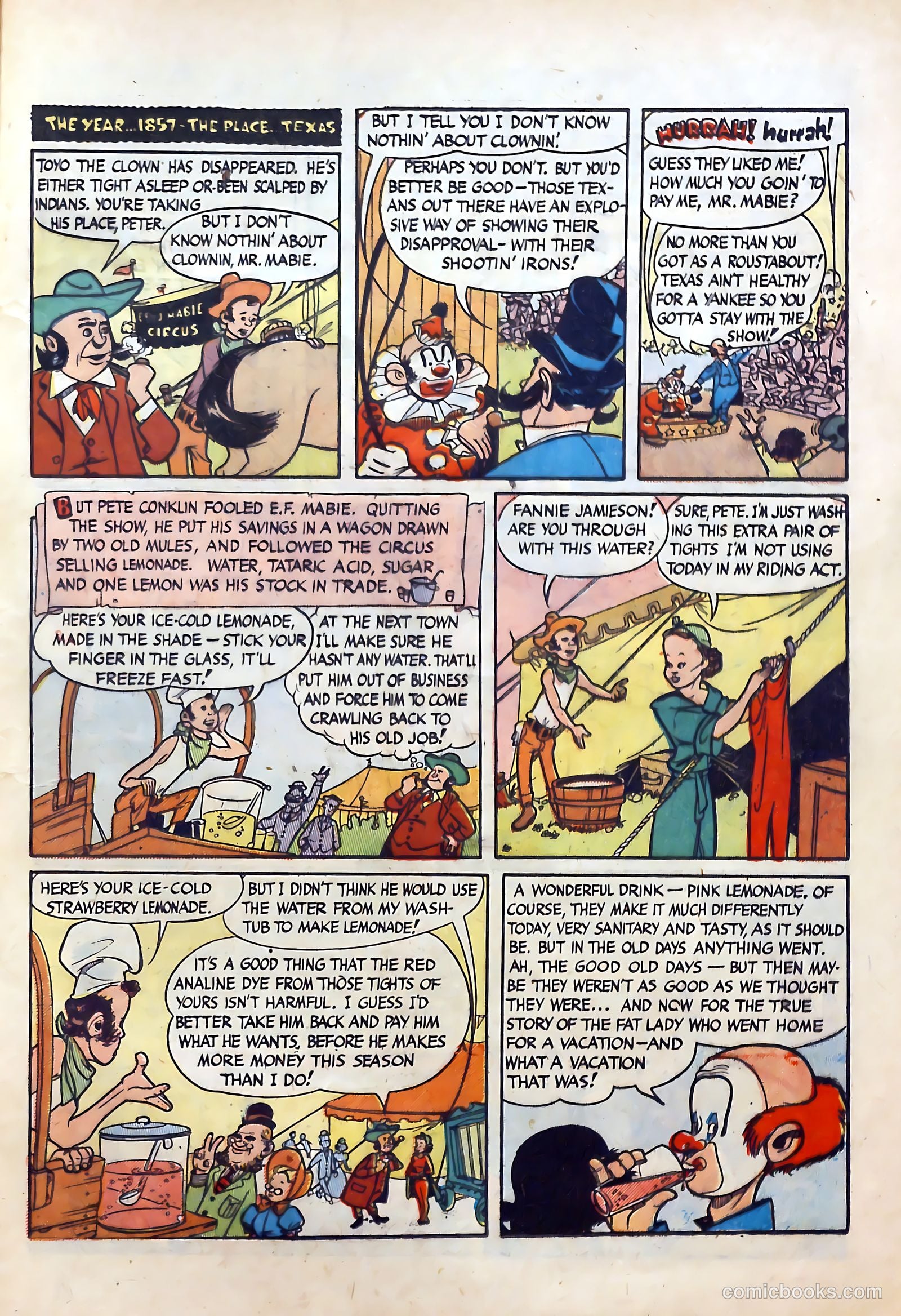 Clyde Beatty Comics #1 (1953) — page 41 of 84