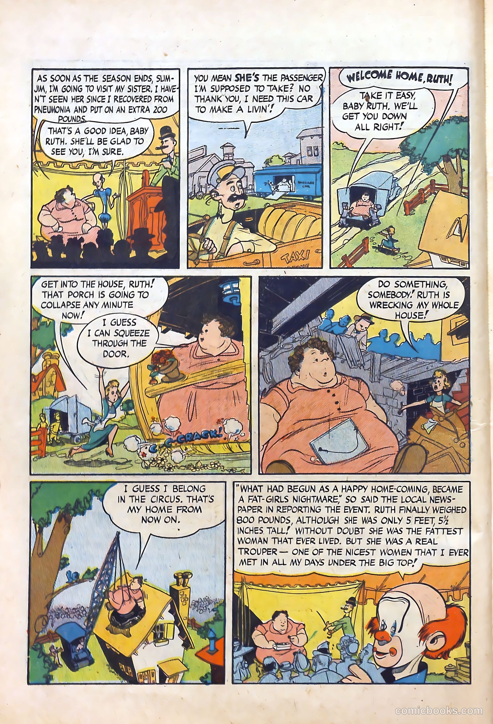 Clyde Beatty Comics #1 (1953) — page 42 of 84