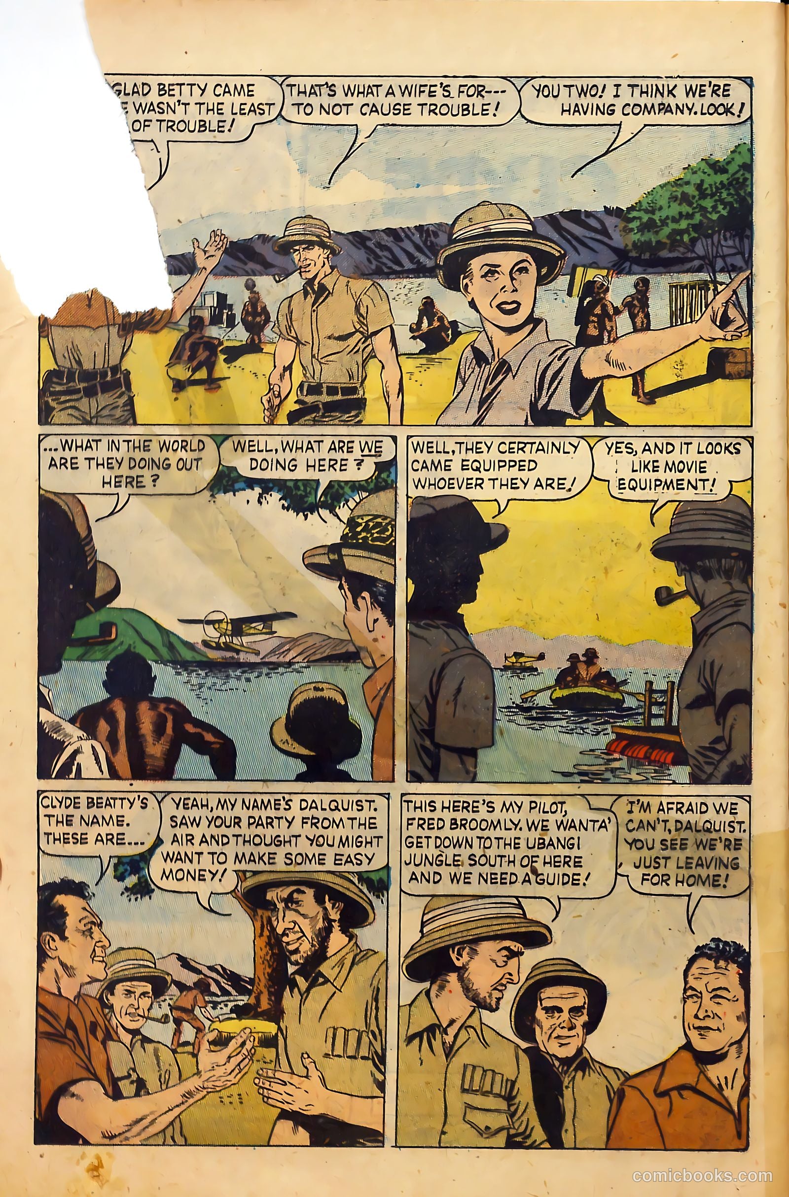 Clyde Beatty Comics #1 (1953) — page 60 of 84