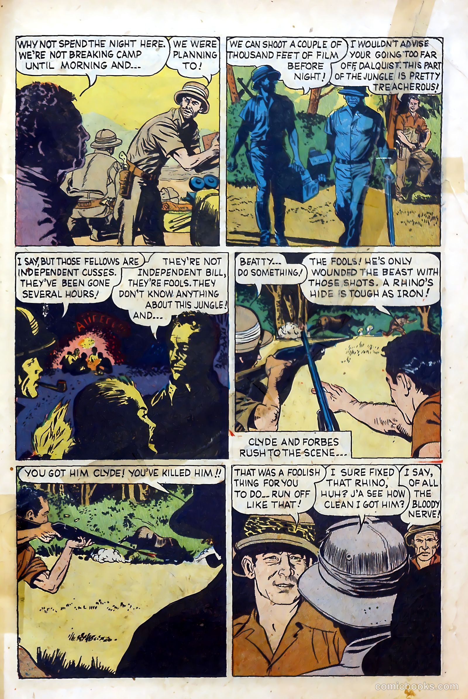 Clyde Beatty Comics #1 (1953) — page 61 of 84