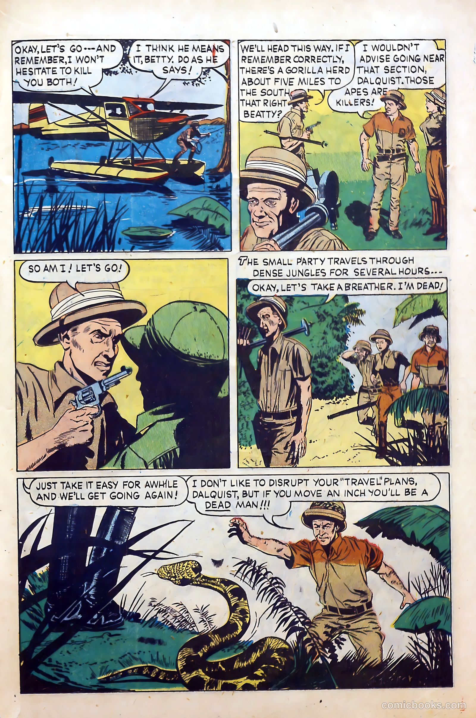 Clyde Beatty Comics #1 (1953) — page 63 of 84