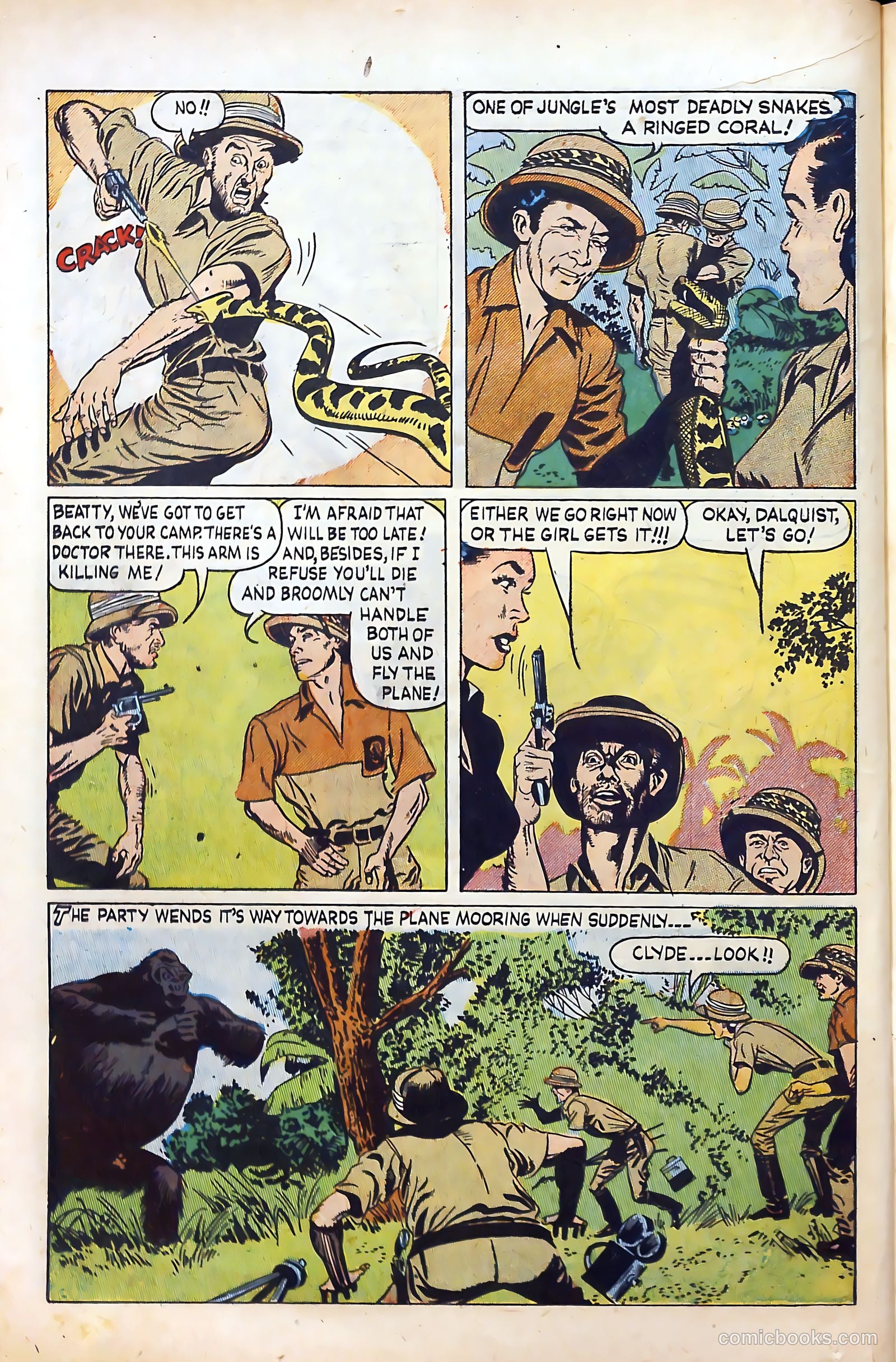 Clyde Beatty Comics #1 (1953) — page 64 of 84