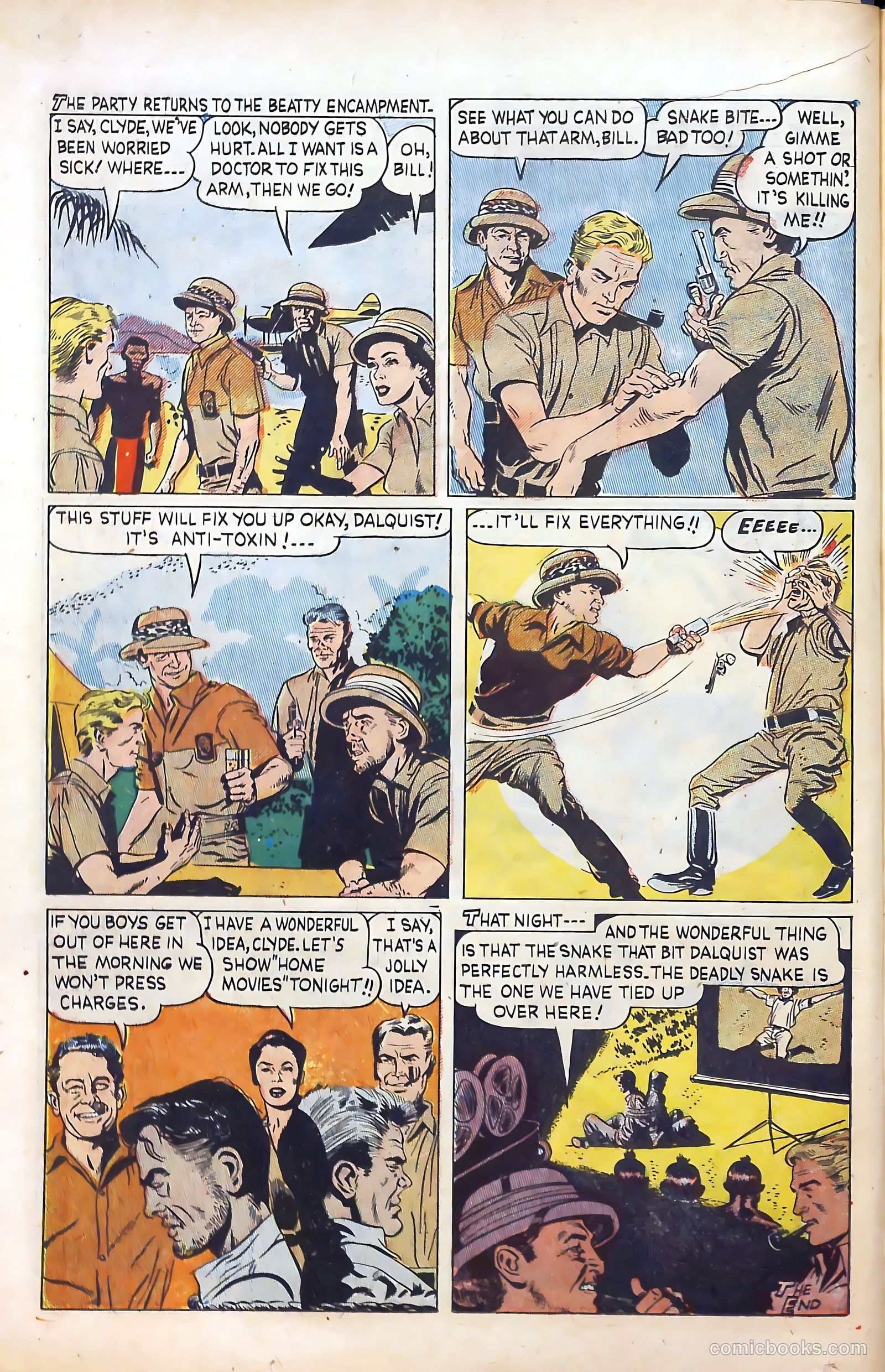 Clyde Beatty Comics #1 (1953) — page 66 of 84