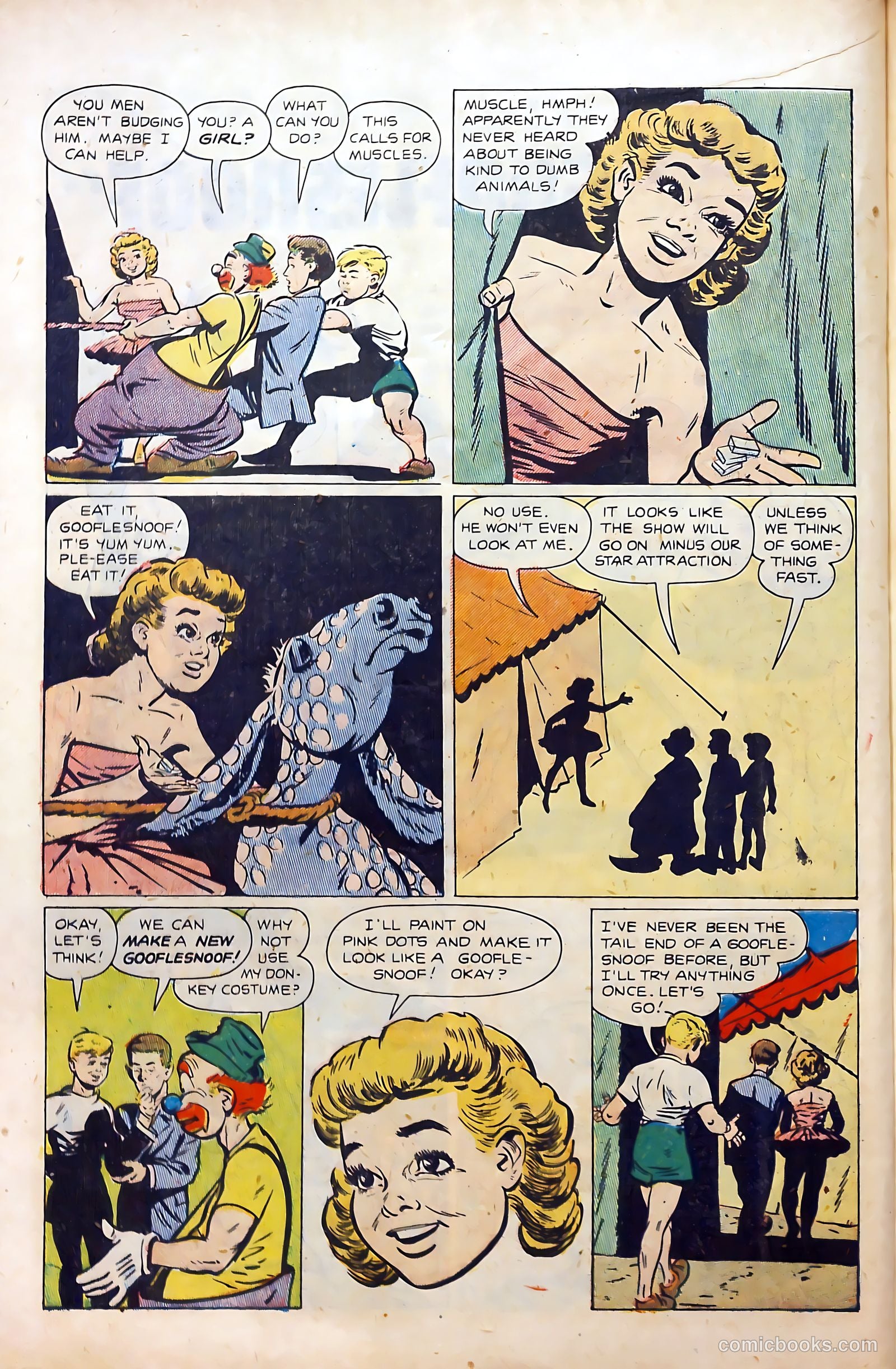 Clyde Beatty Comics #1 (1953) — page 68 of 84
