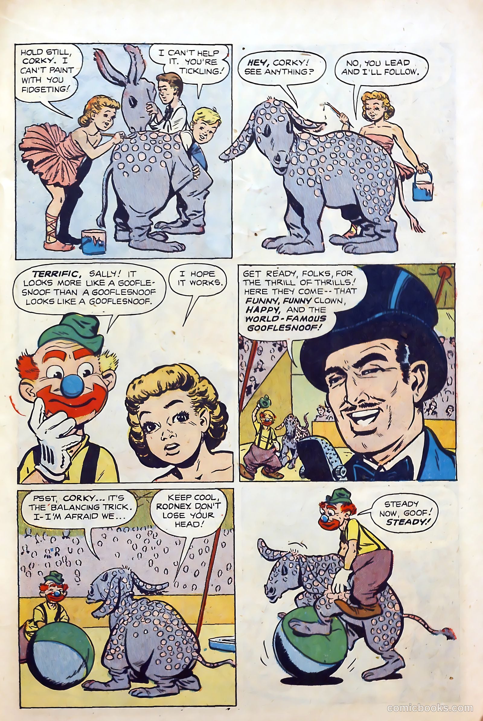 Clyde Beatty Comics #1 (1953) — page 69 of 84