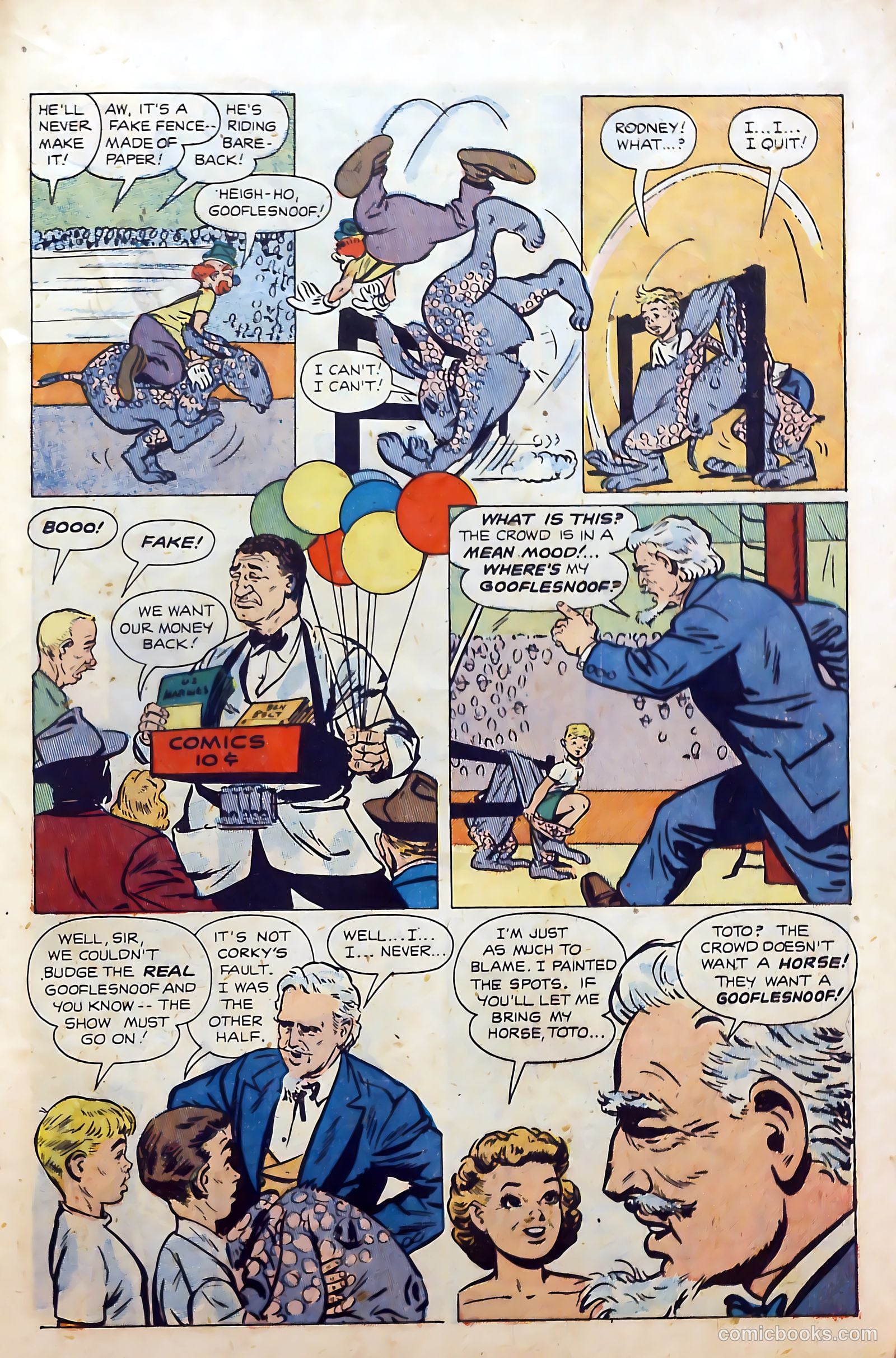 Clyde Beatty Comics #1 (1953) — page 71 of 84