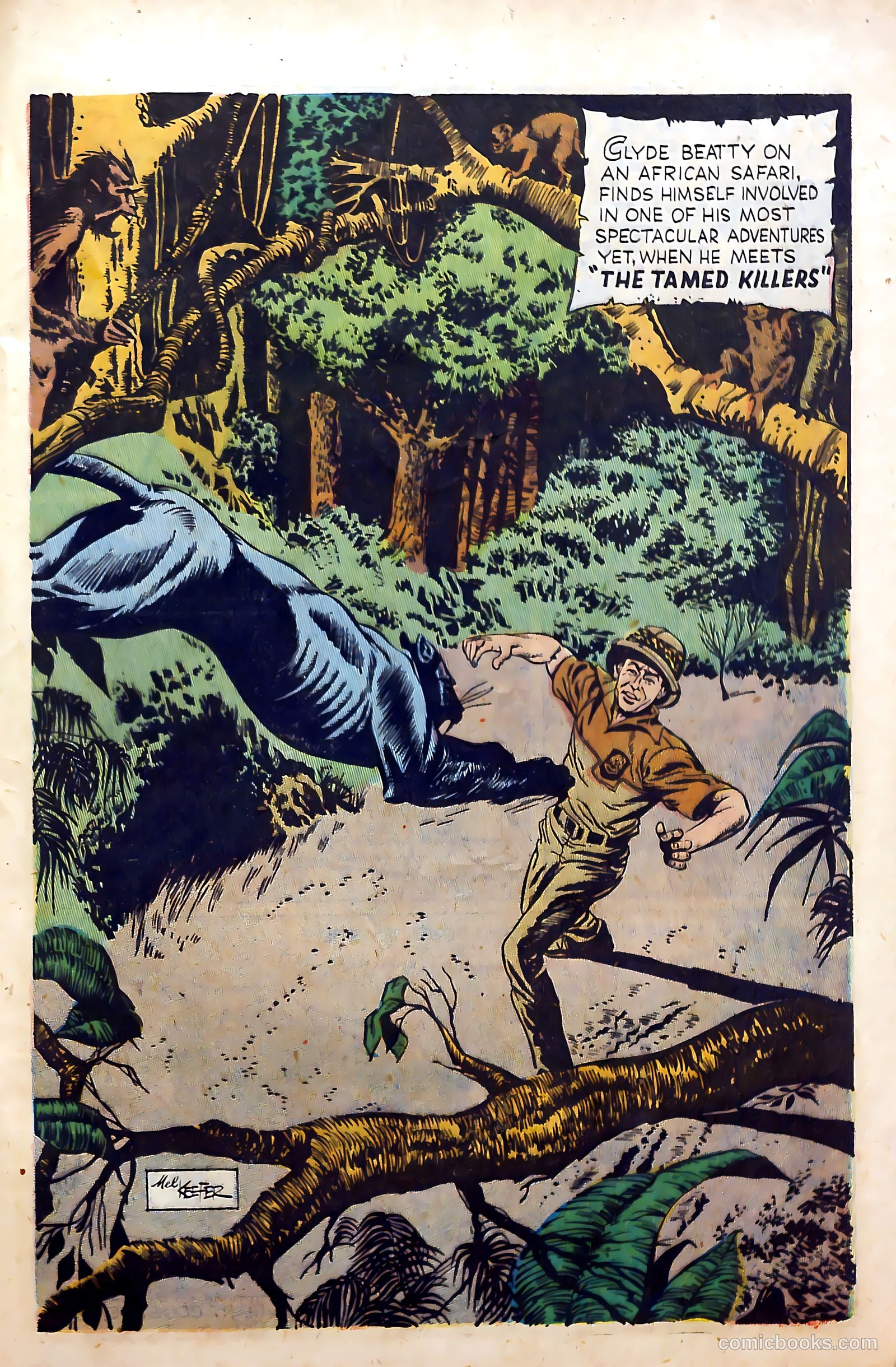 Clyde Beatty Comics #1 (1953) — page 73 of 84