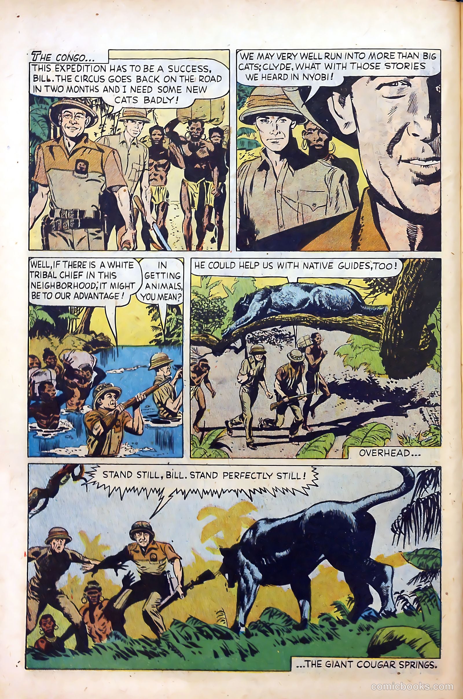 Clyde Beatty Comics #1 (1953) — page 74 of 84