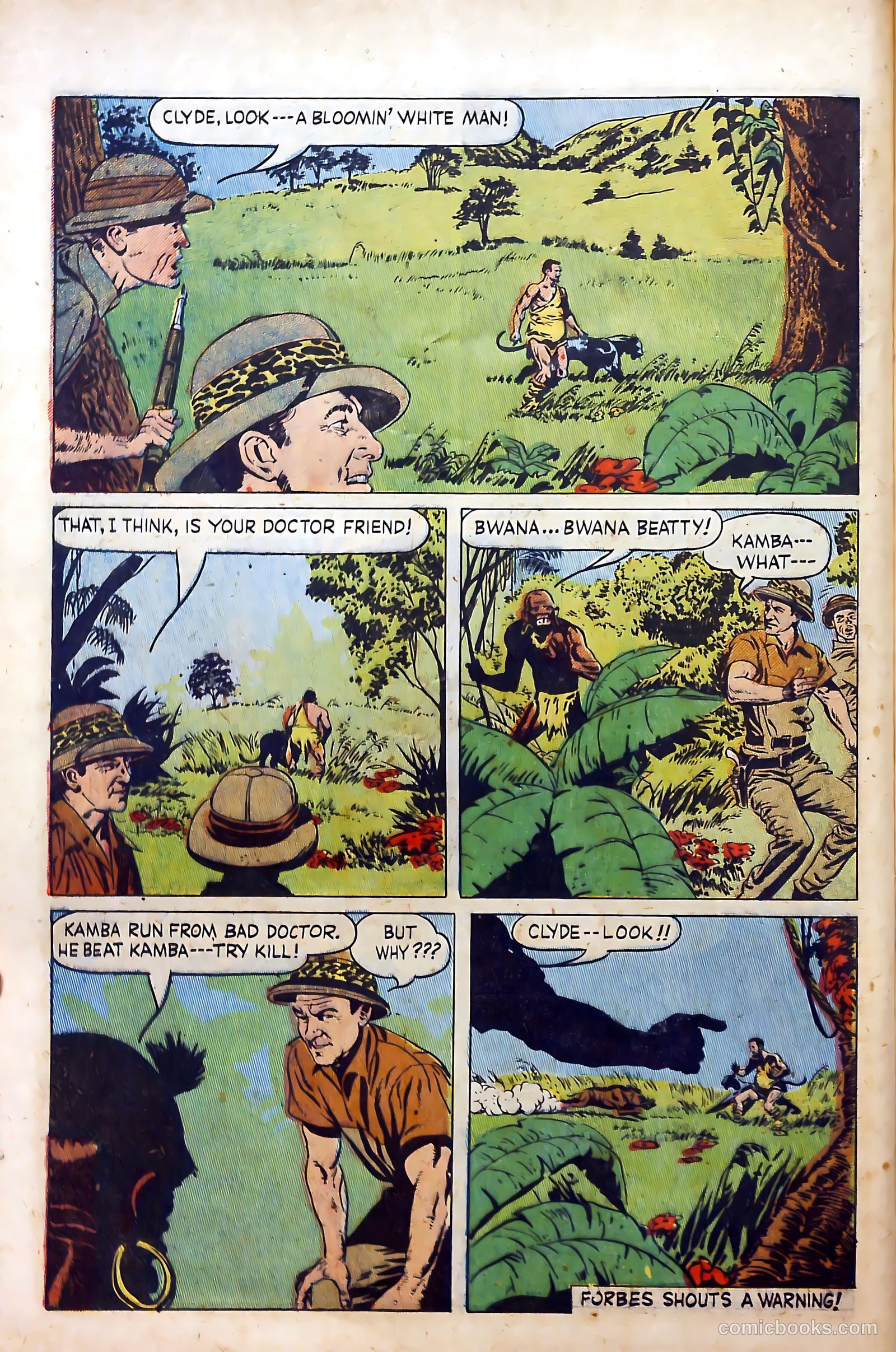 Clyde Beatty Comics #1 (1953) — page 76 of 84