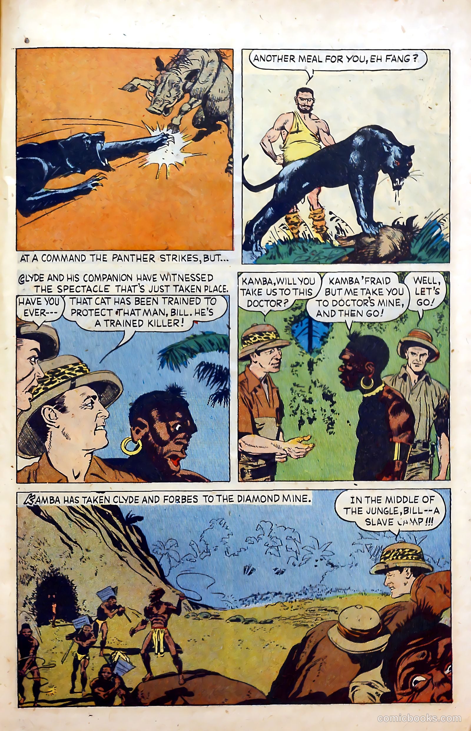 Clyde Beatty Comics #1 (1953) — page 77 of 84