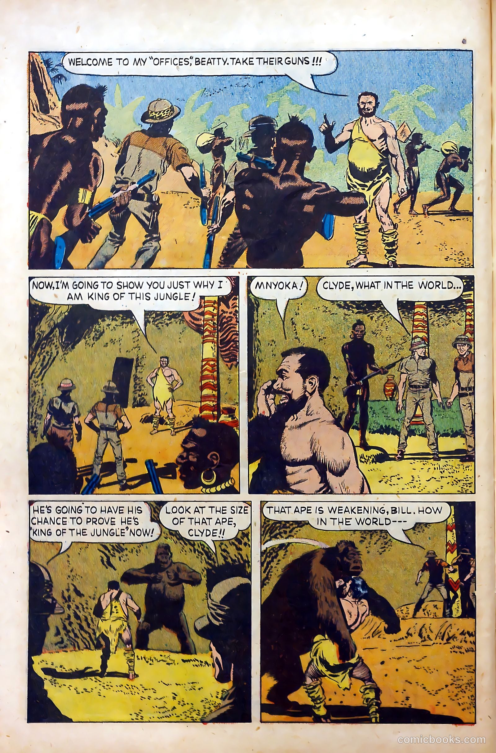 Clyde Beatty Comics #1 (1953) — page 78 of 84