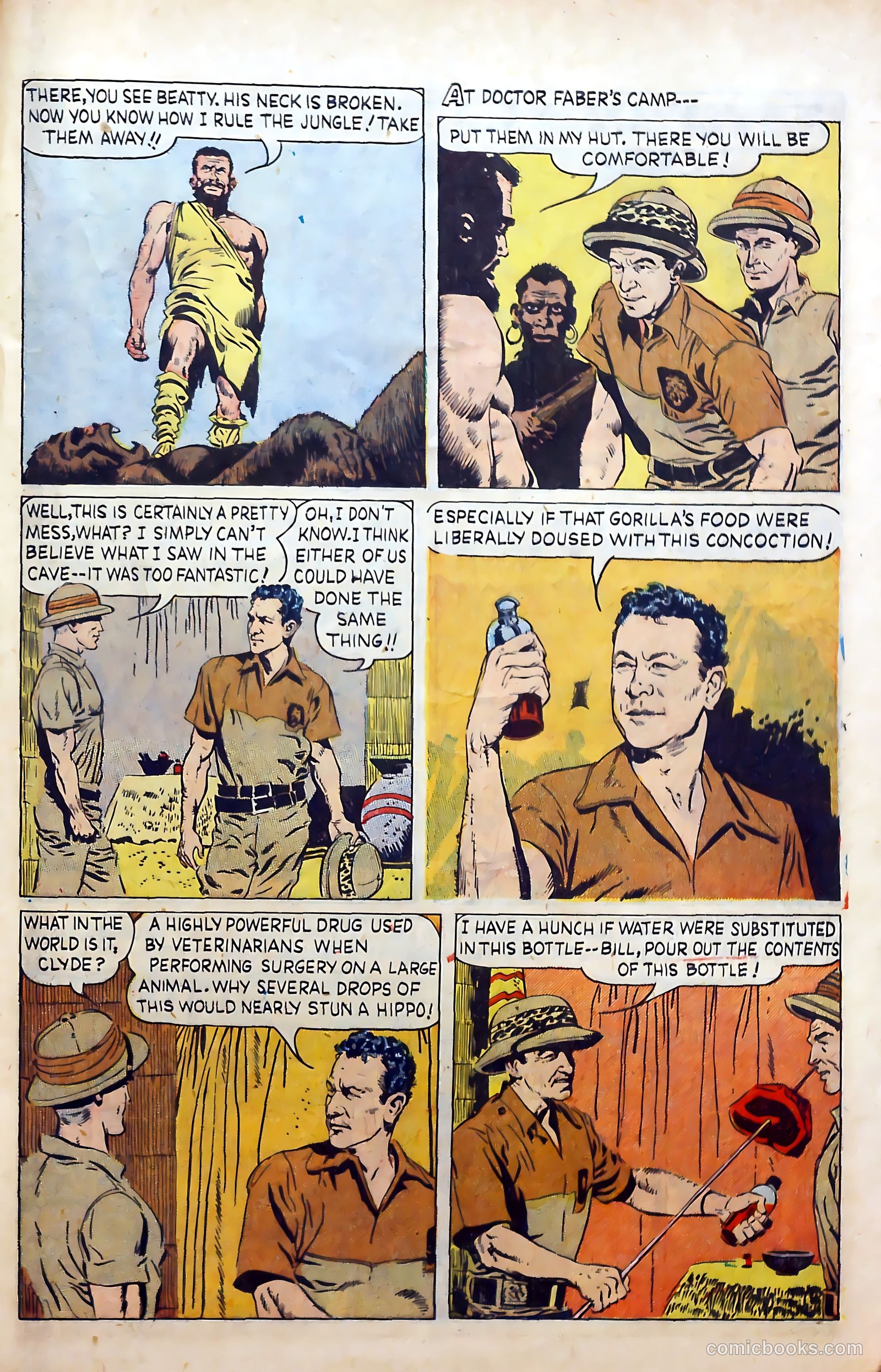 Clyde Beatty Comics #1 (1953) — page 79 of 84