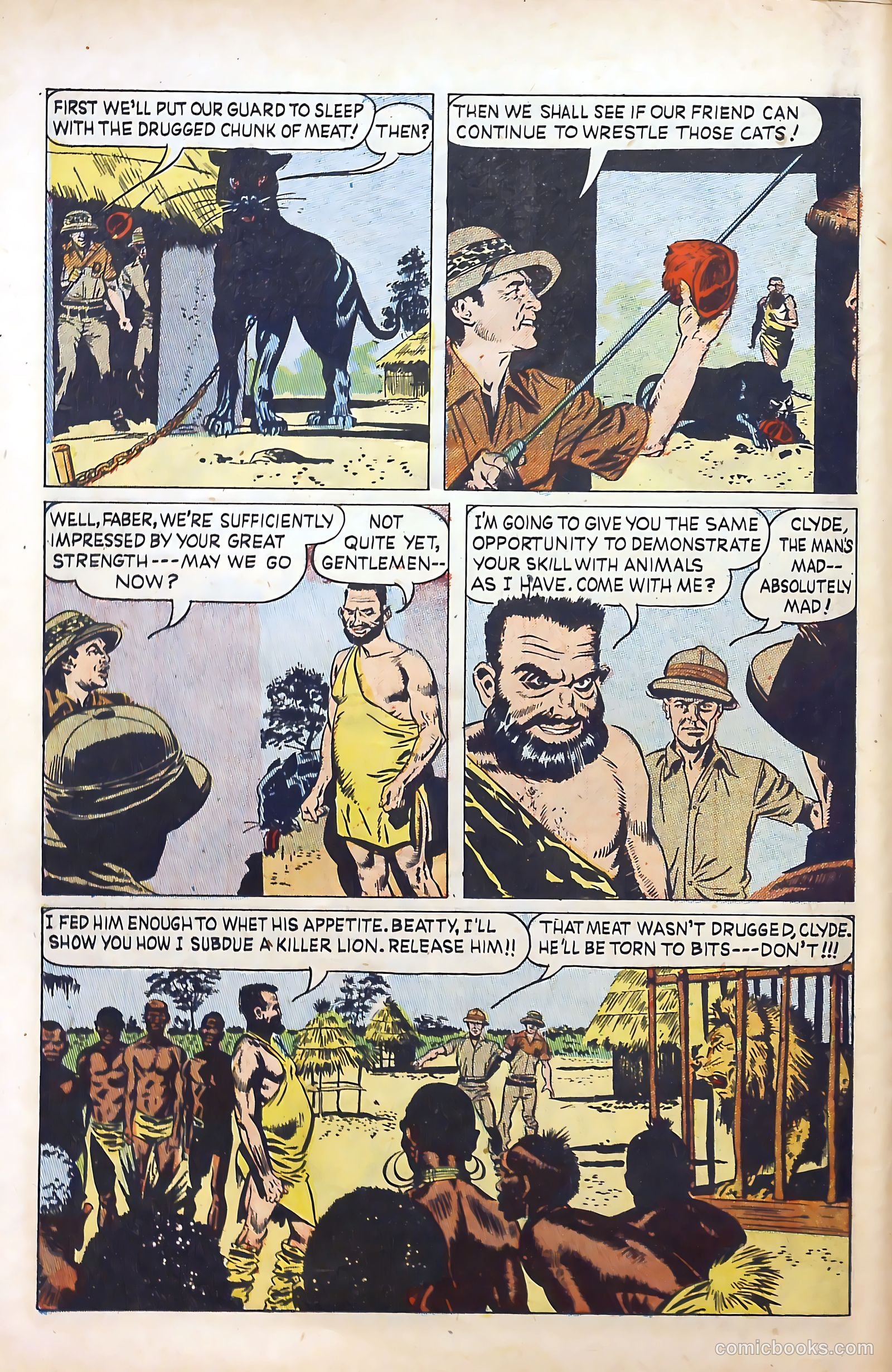 Clyde Beatty Comics #1 (1953) — page 80 of 84