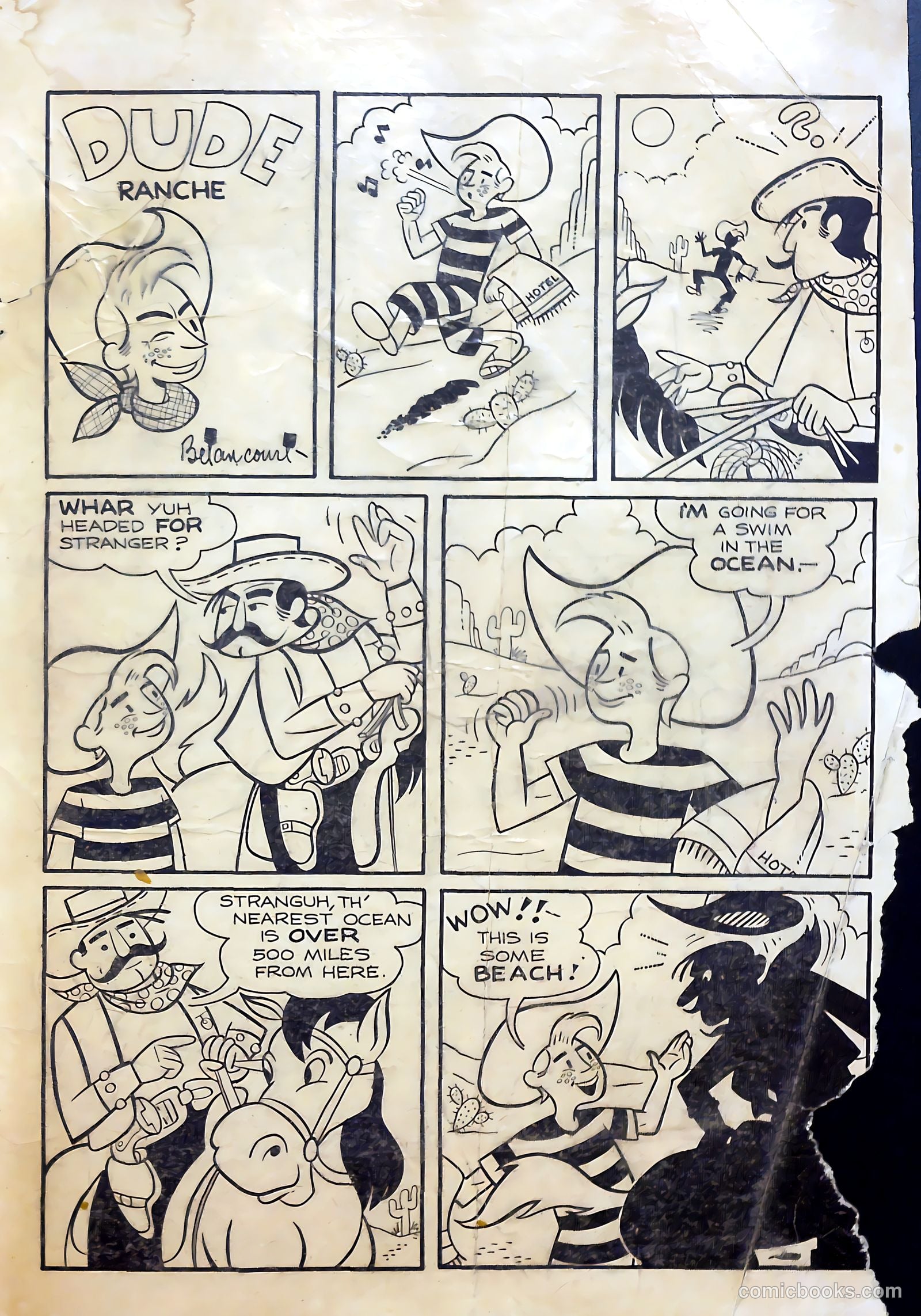 Clyde Beatty Comics #1 (1953) — page 83 of 84