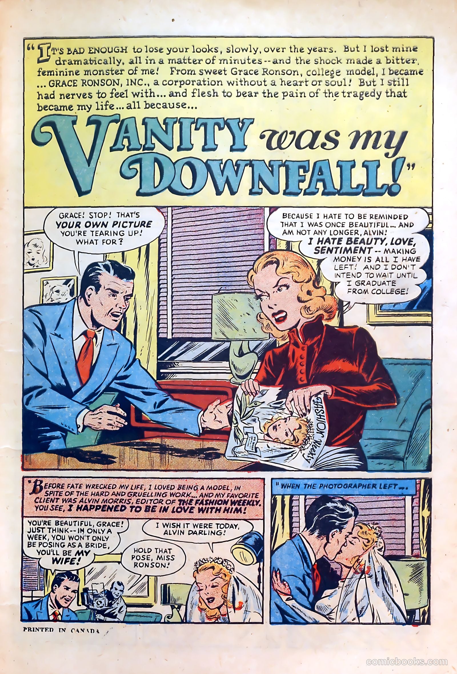 Co-Ed Romances #1 (1951) — page 3 of 37