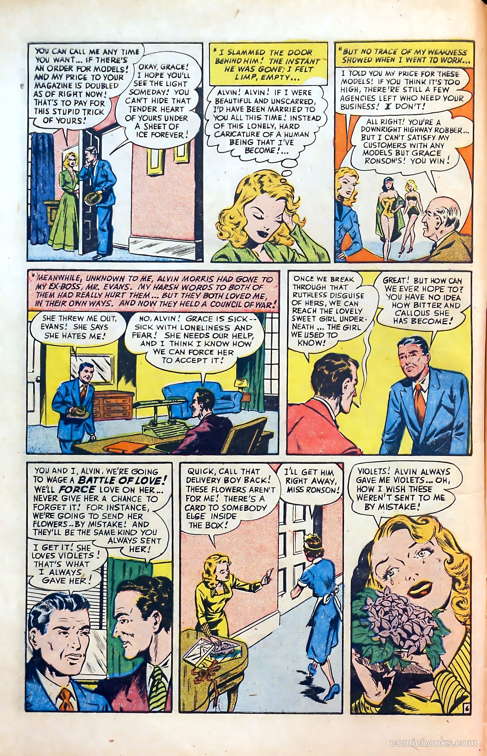 Co-Ed Romances #1 (1951) — page 8 of 37