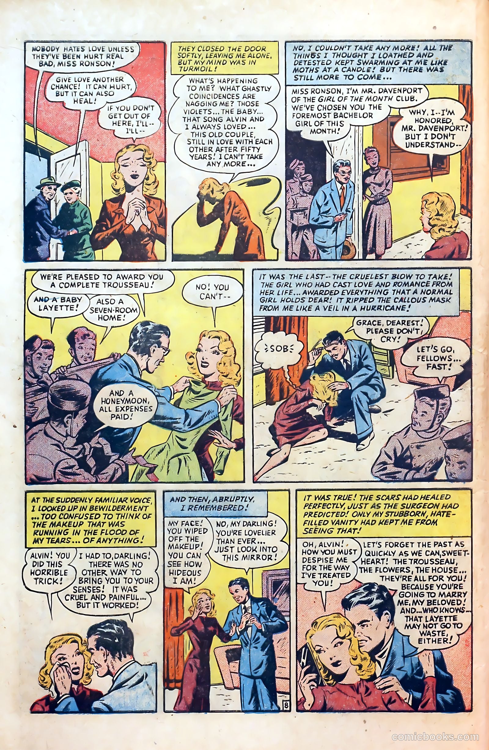 Co-Ed Romances #1 (1951) — page 10 of 37