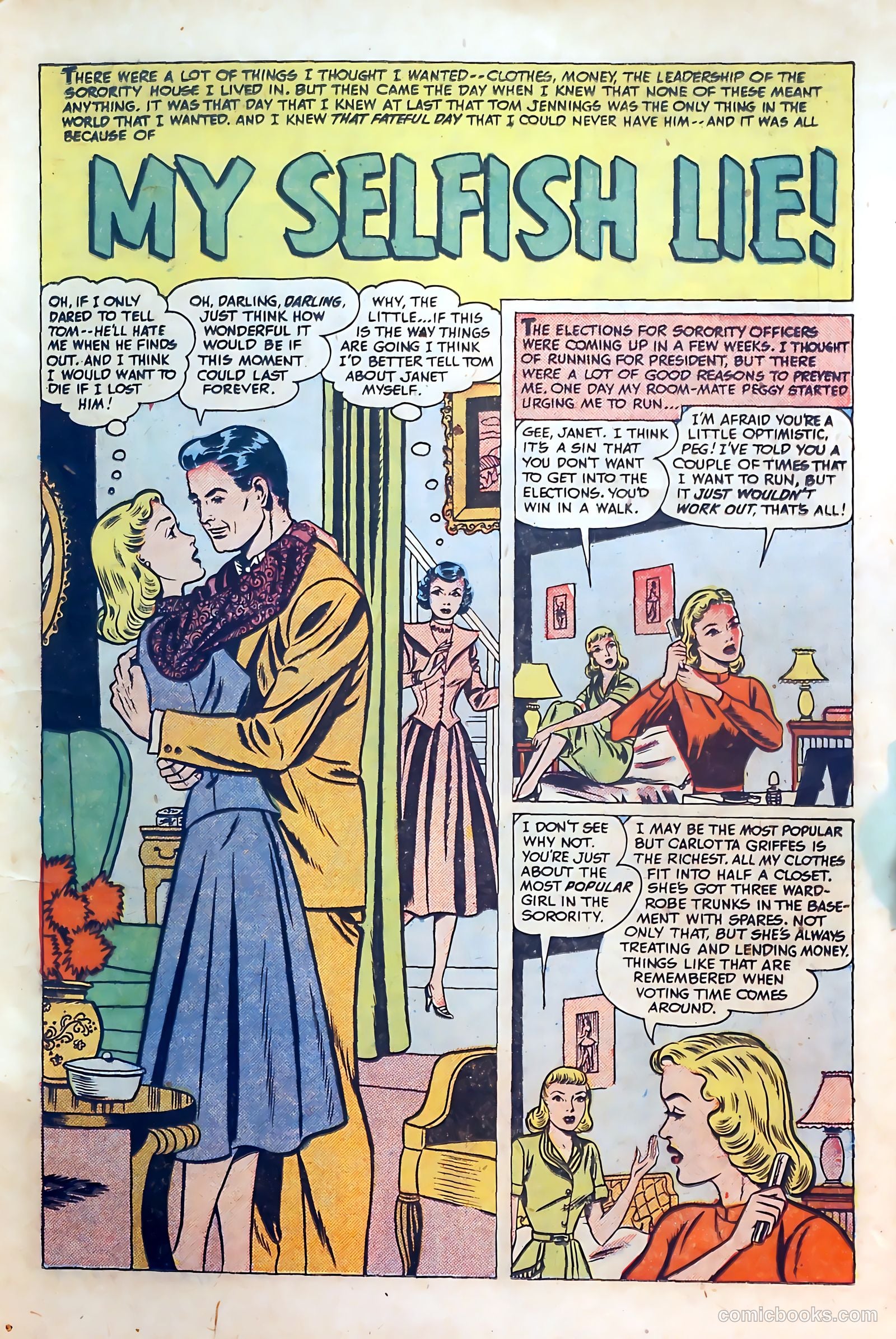 Co-Ed Romances #1 (1951) — page 11 of 37