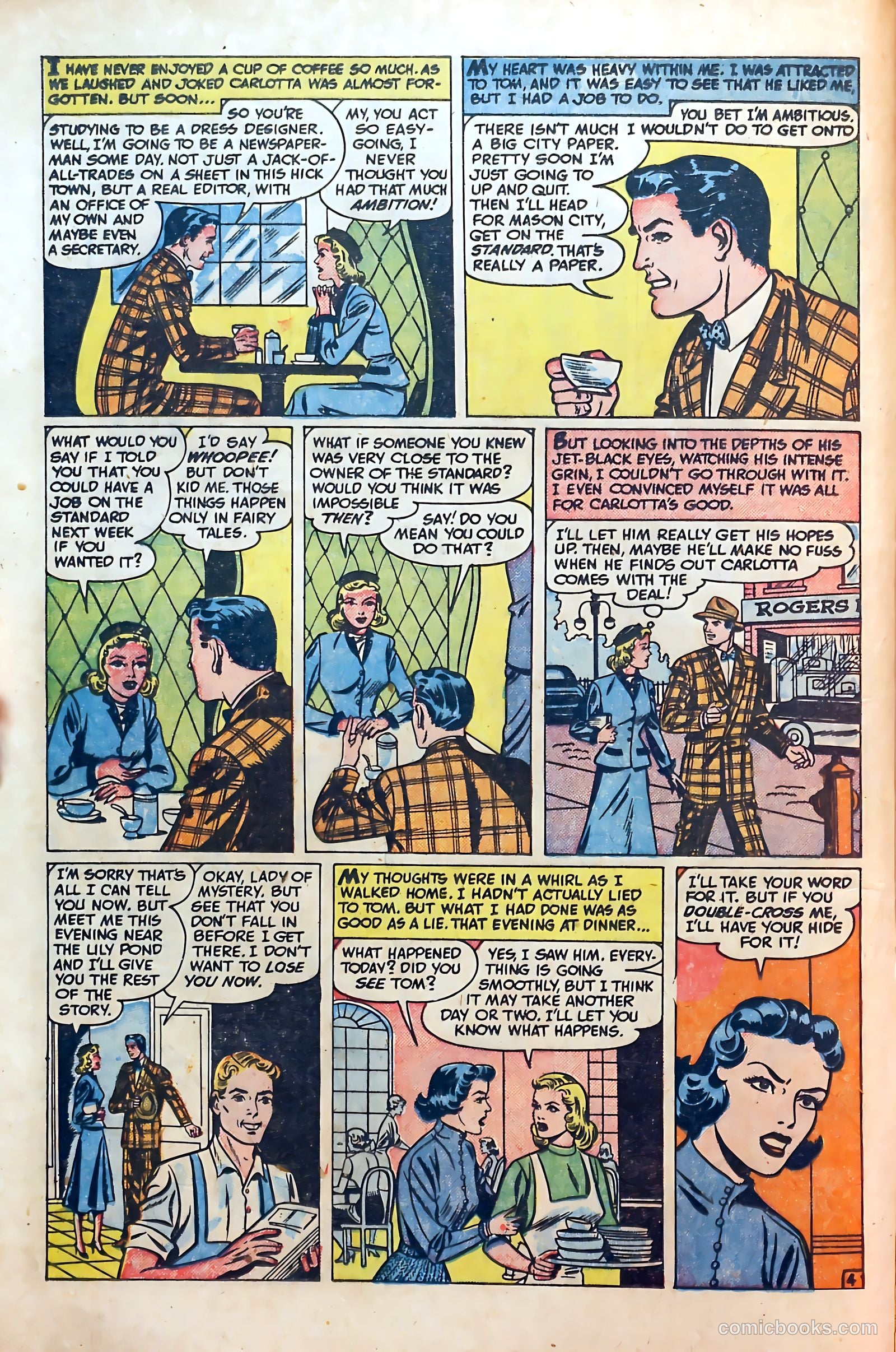 Co-Ed Romances #1 (1951) — page 14 of 37