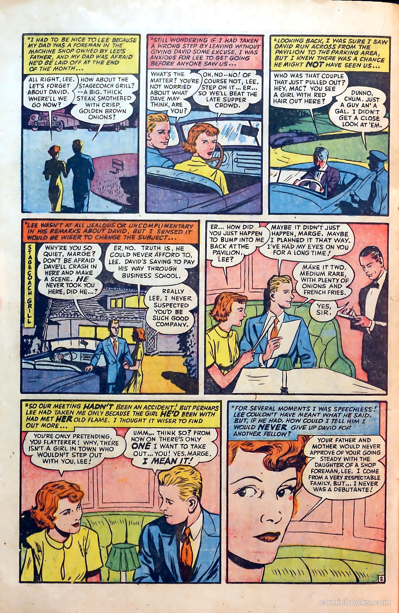 Co-Ed Romances #1 (1951) — page 20 of 37