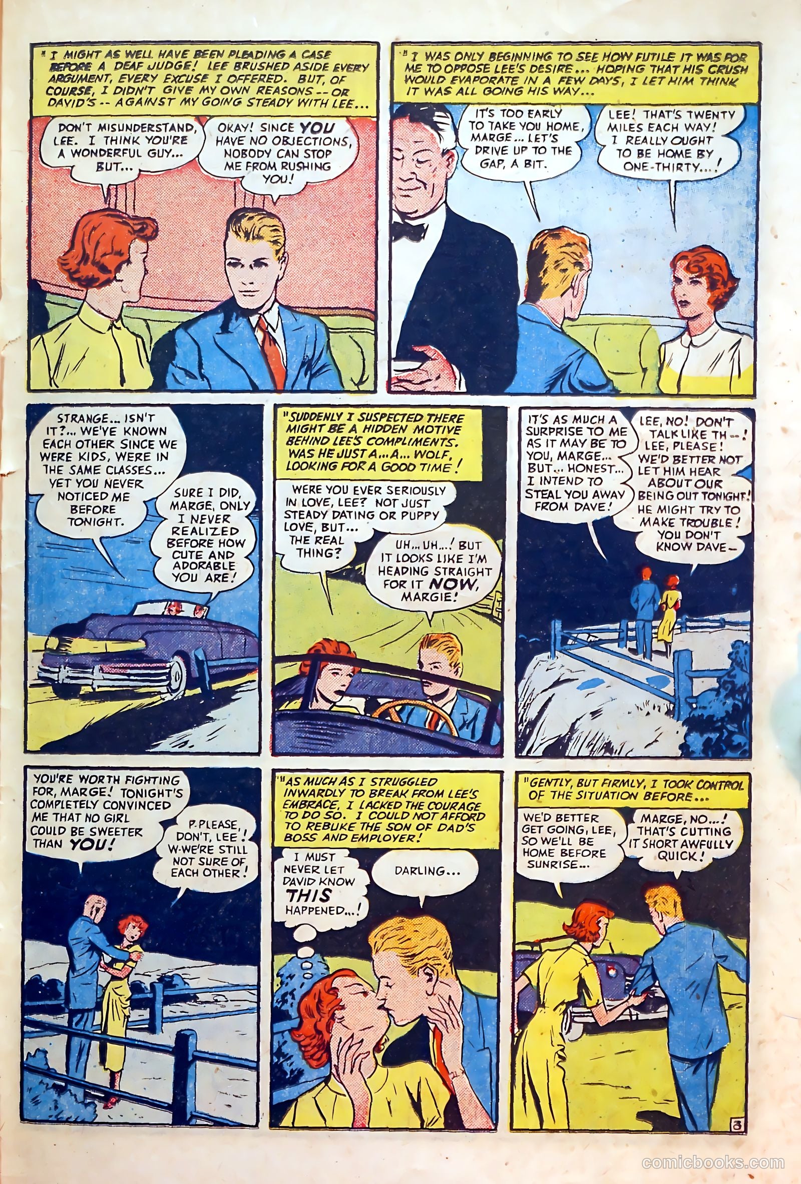 Co-Ed Romances #1 (1951) — page 21 of 37