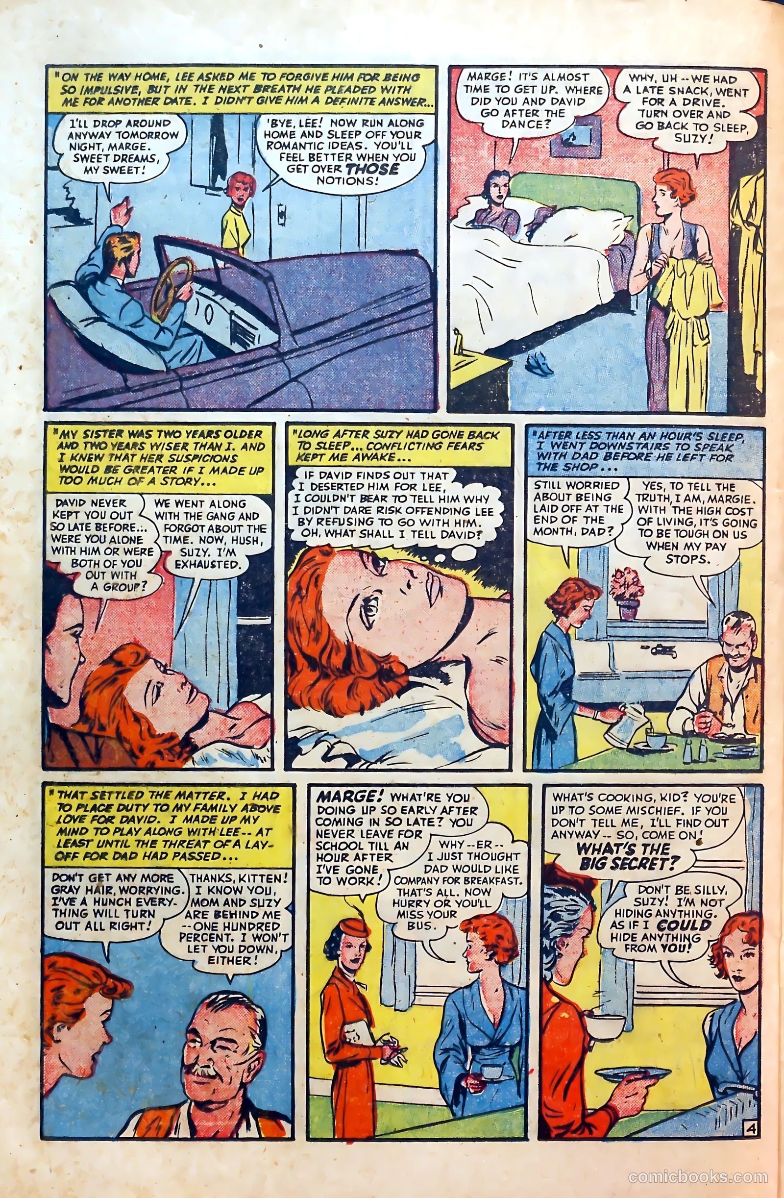 Co-Ed Romances #1 (1951) — page 22 of 37