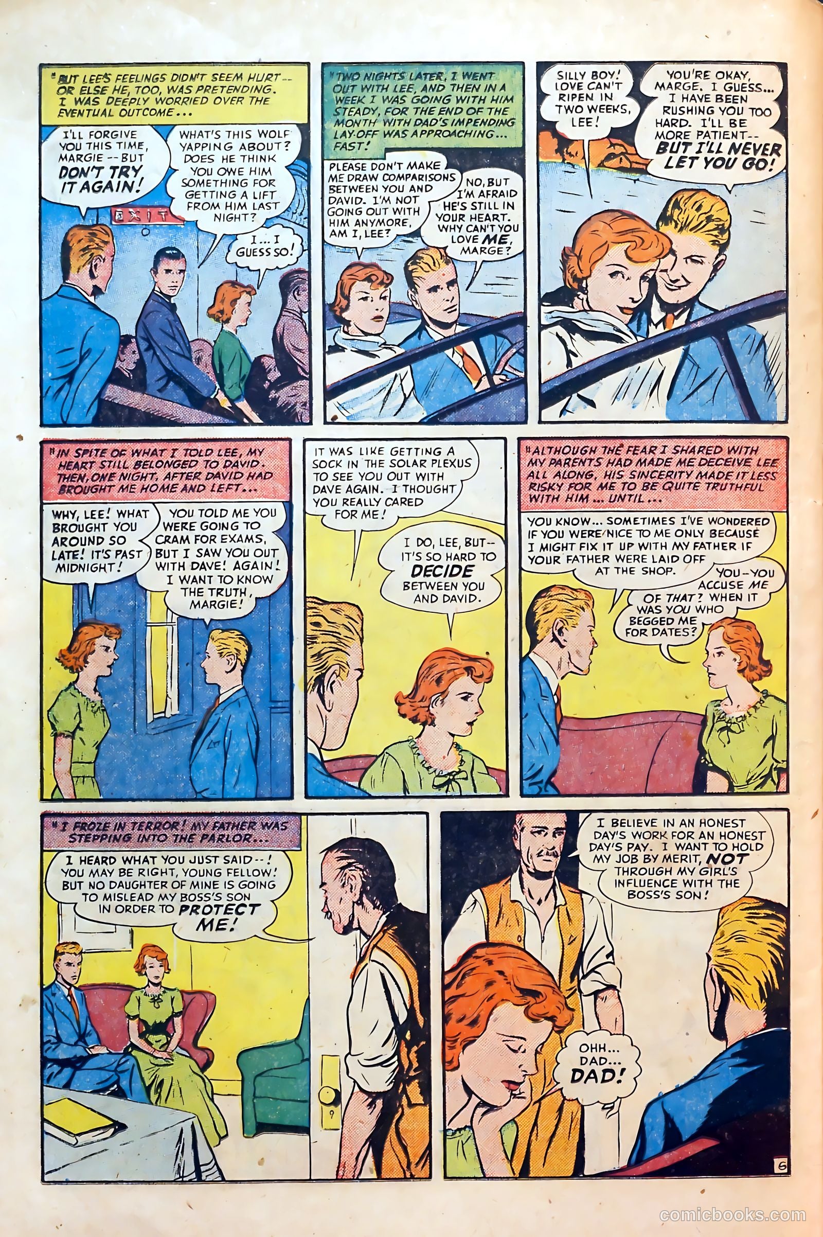 Co-Ed Romances #1 (1951) — page 24 of 37