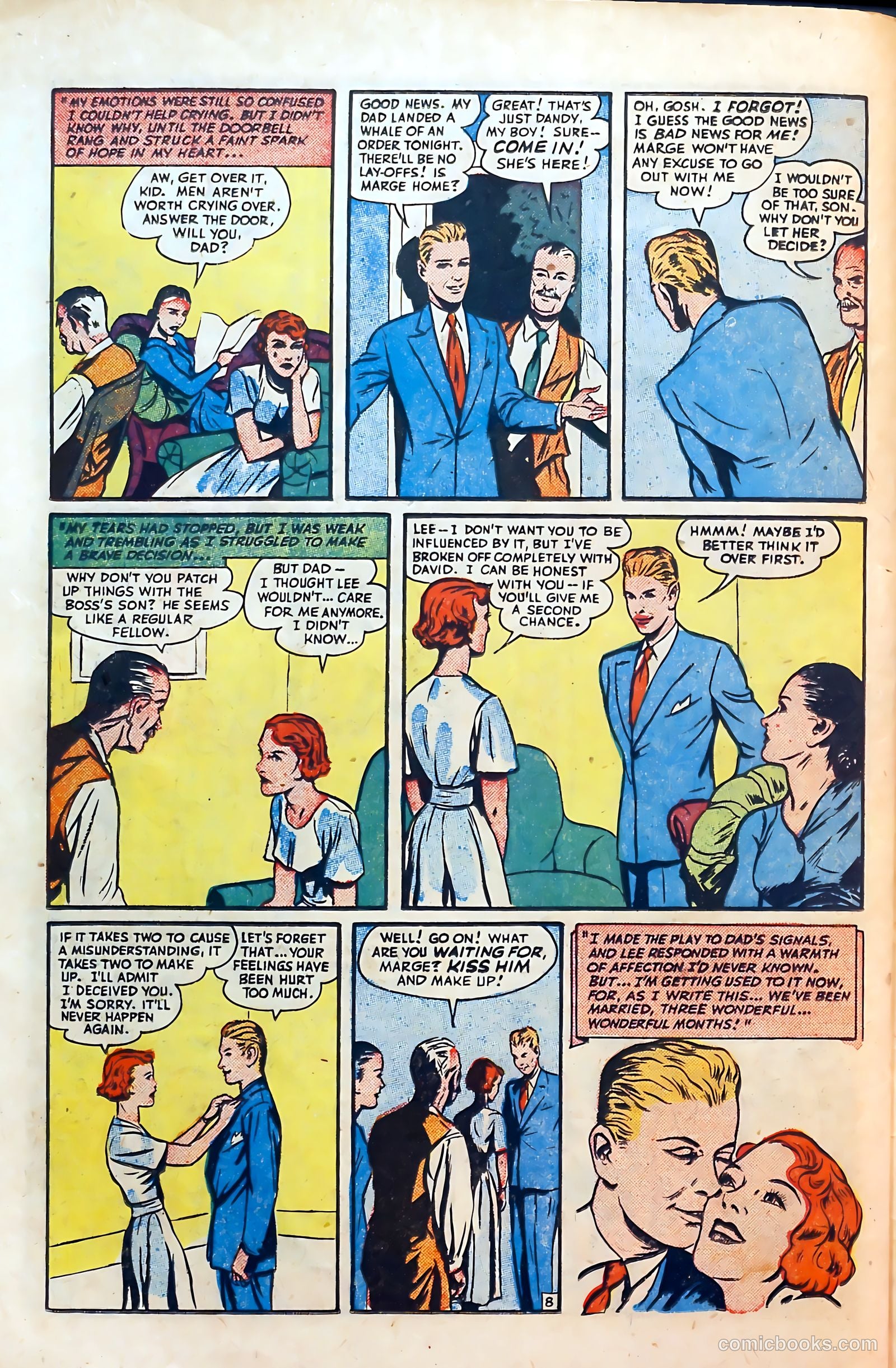 Co-Ed Romances #1 (1951) — page 26 of 37