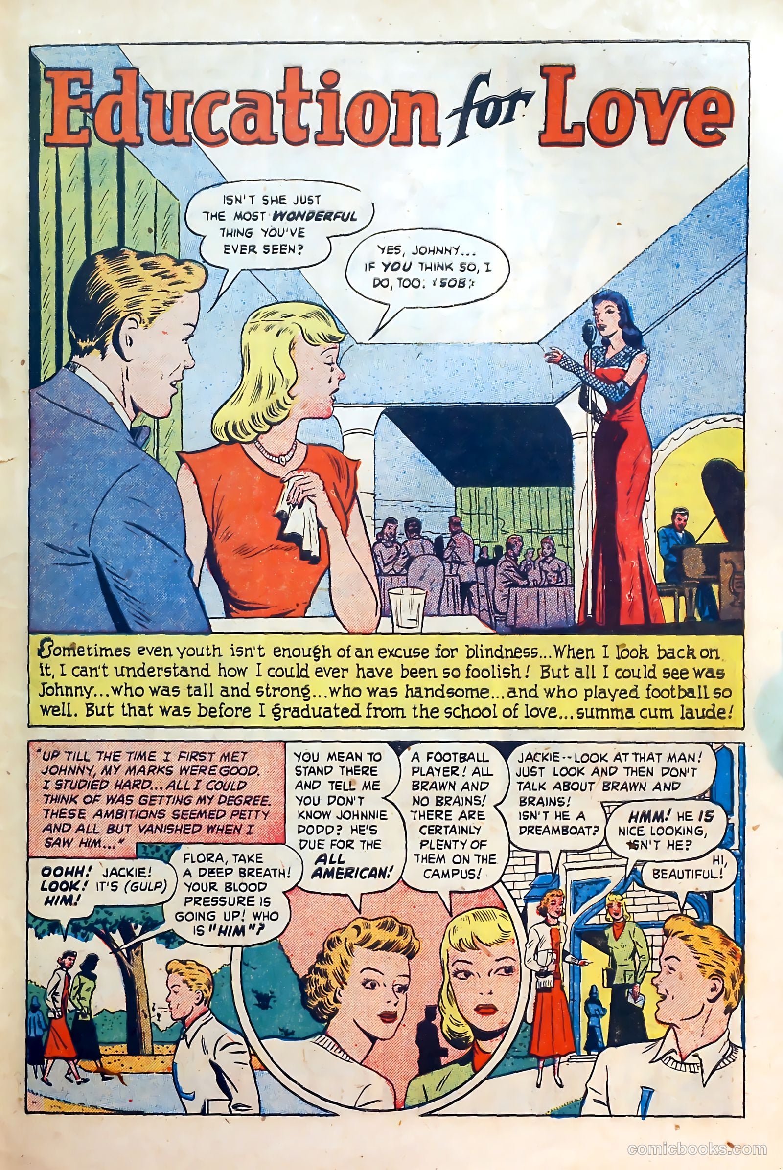 Co-Ed Romances #1 (1951) — page 27 of 37