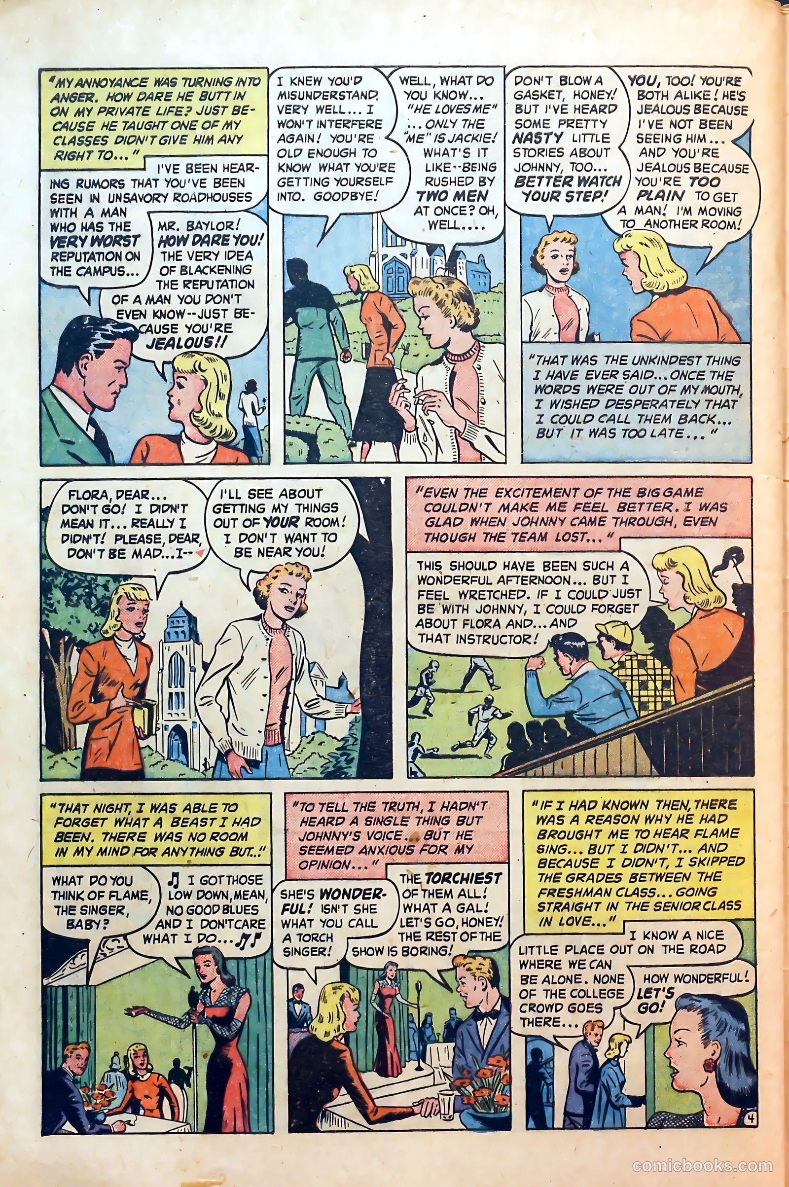 Co-Ed Romances #1 (1951) — page 30 of 37