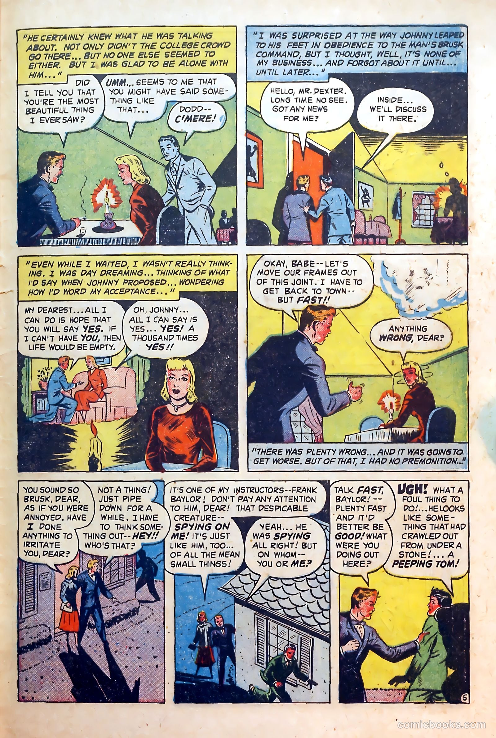 Co-Ed Romances #1 (1951) — page 31 of 37